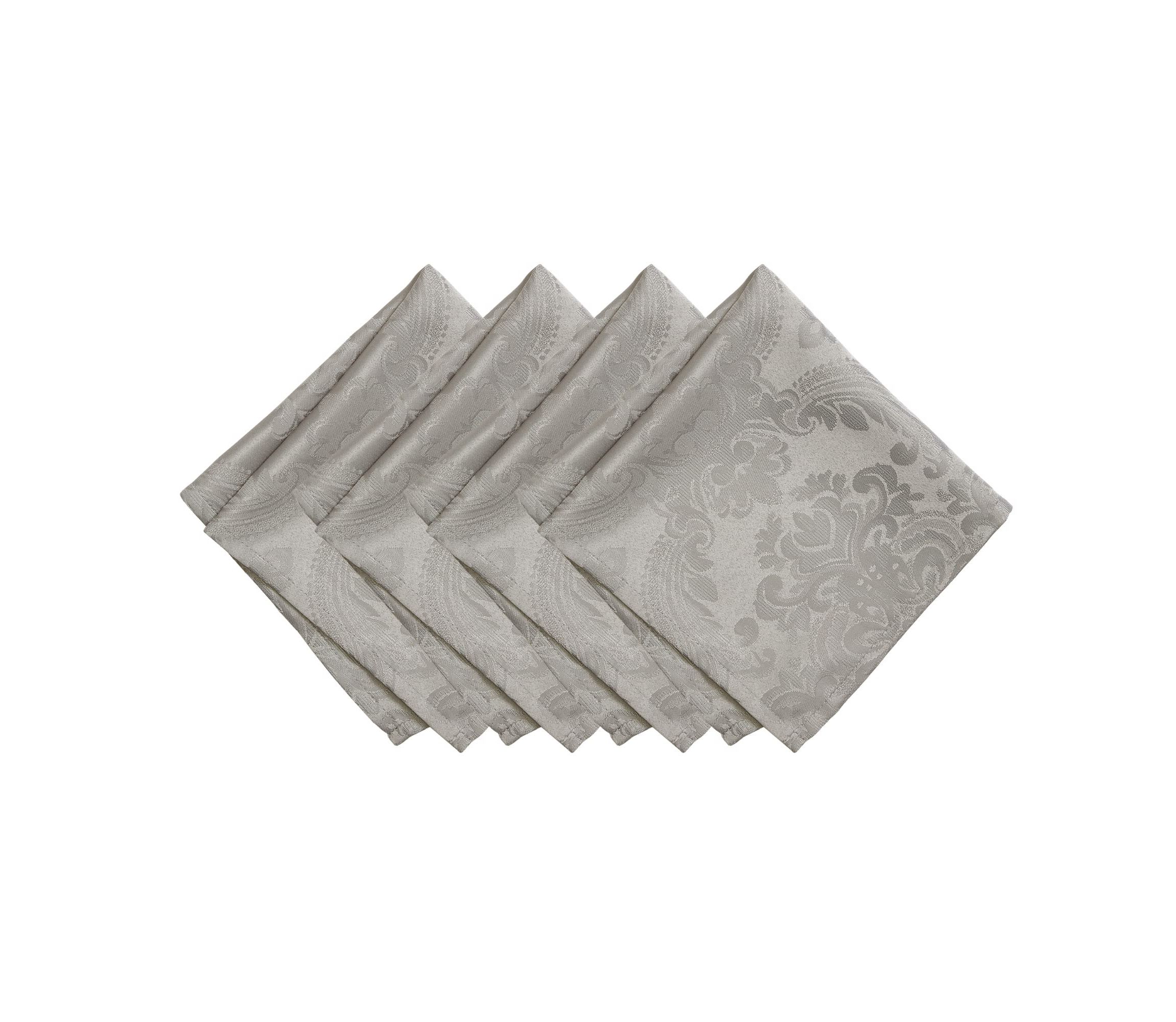 Caiden Elegance Damask Napkin, set of 4