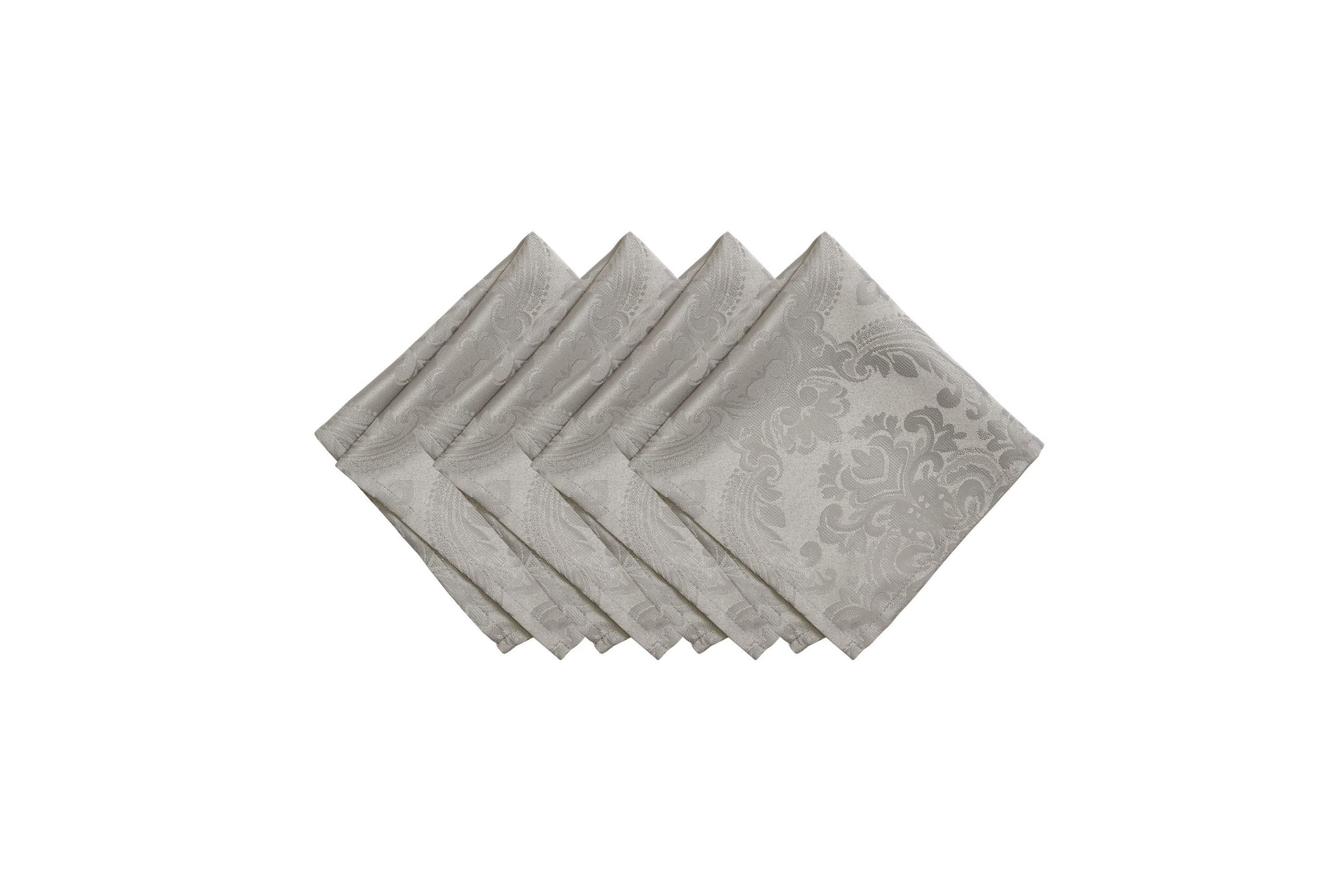 Caiden Elegance Damask Napkin, set of 4