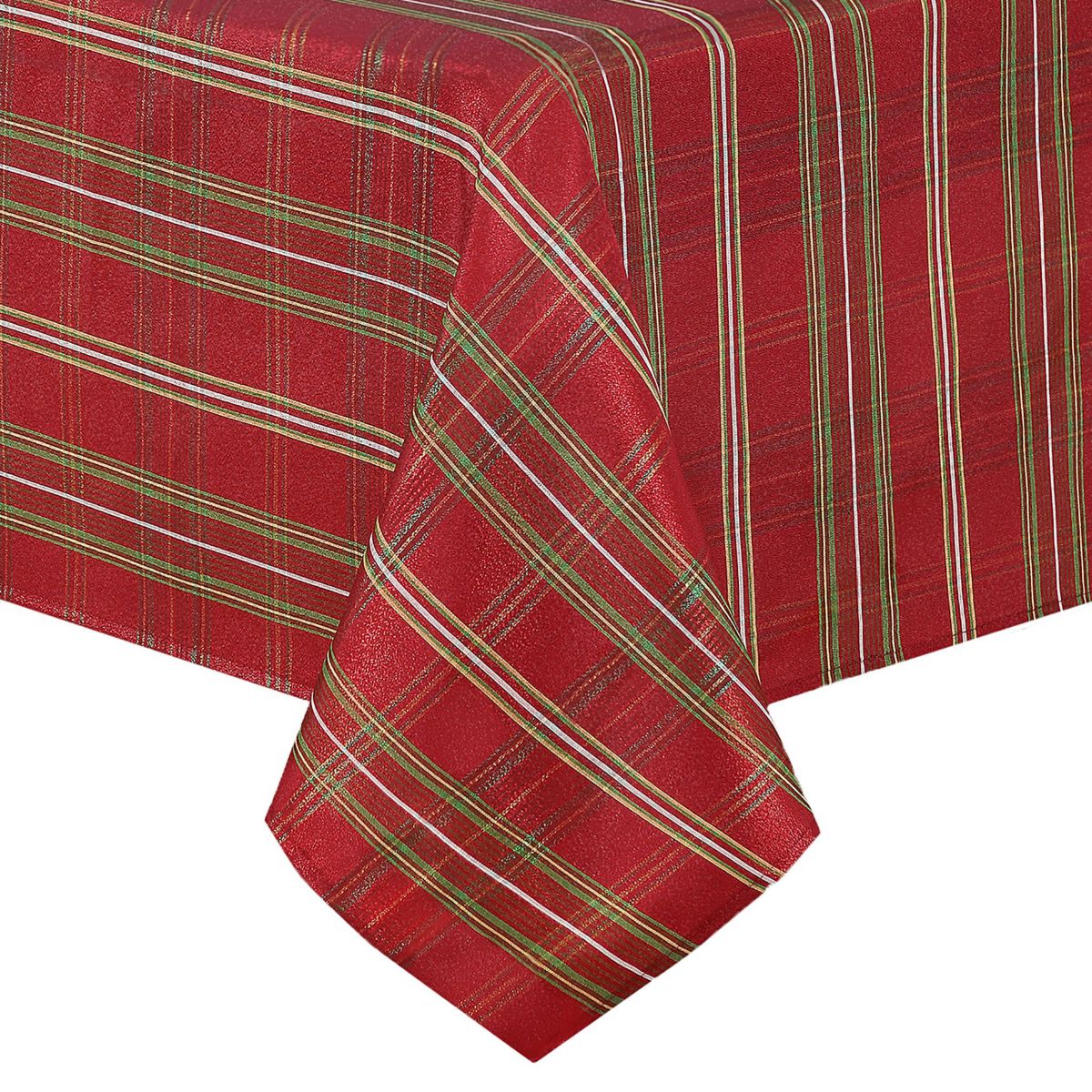 Shimmering Plaid Tablecloth - Rectangle/Square