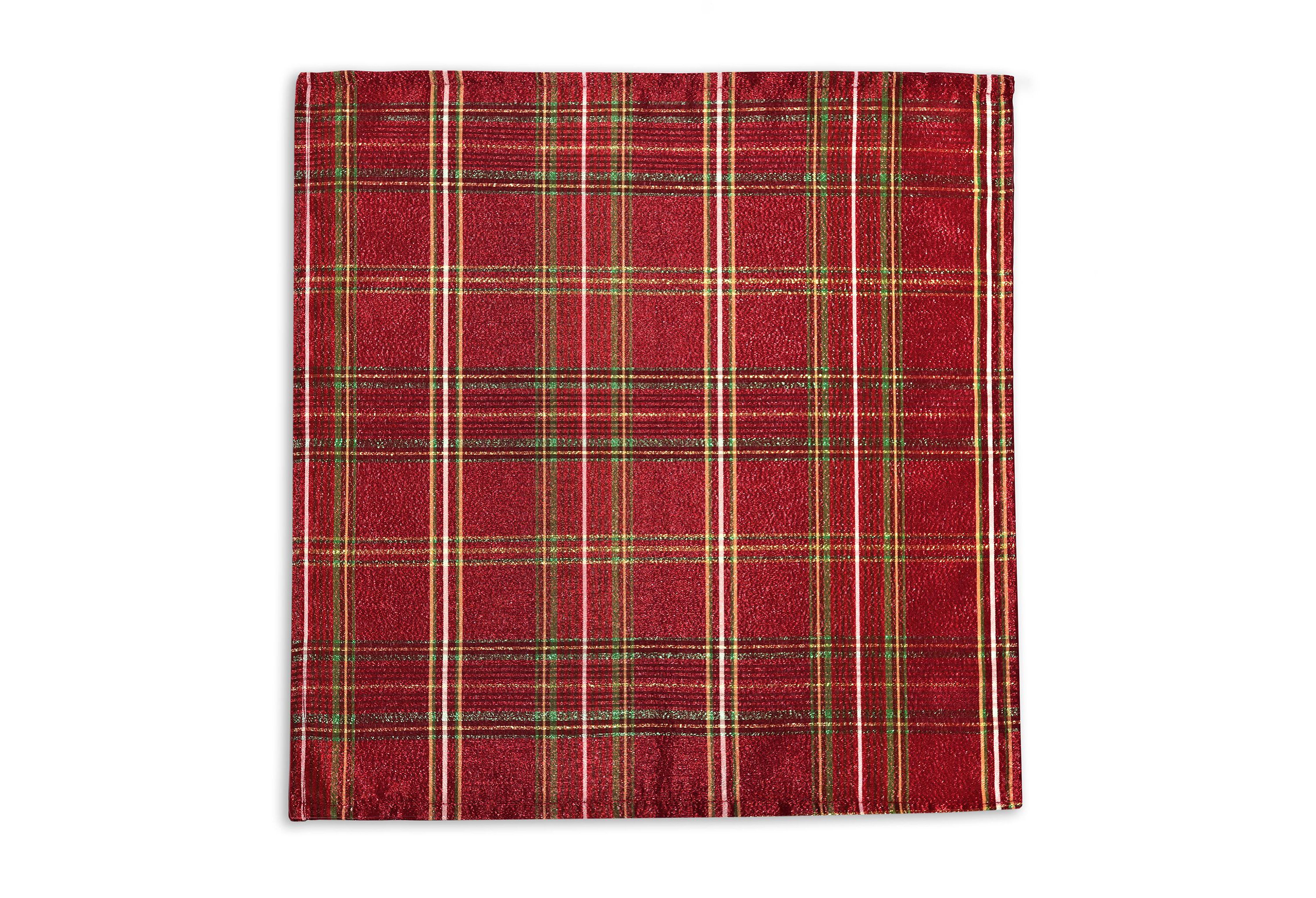 Shimmering Plaid Tablecloth - Rectangle/Square