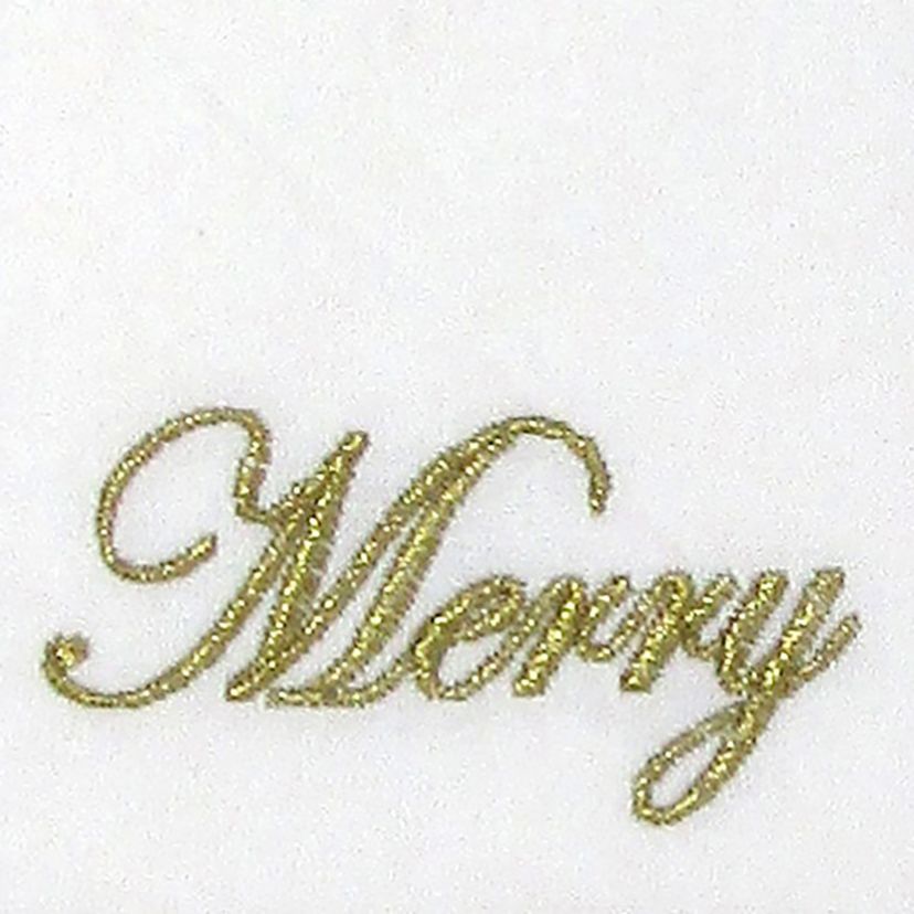Holiday Sentiments Napkins, Set of 4