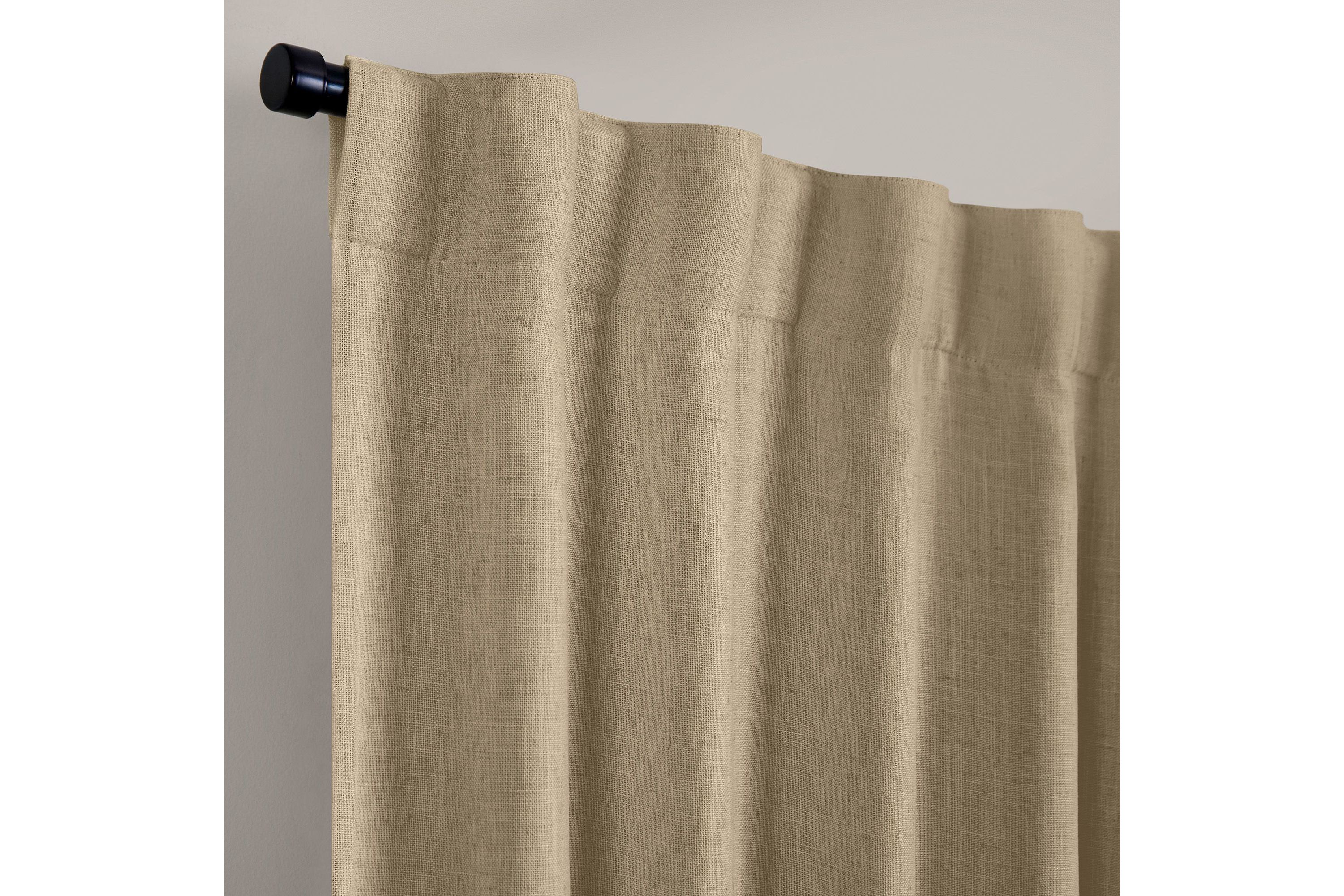 Harrow Solid Texture Blackout Window Curtain Panel