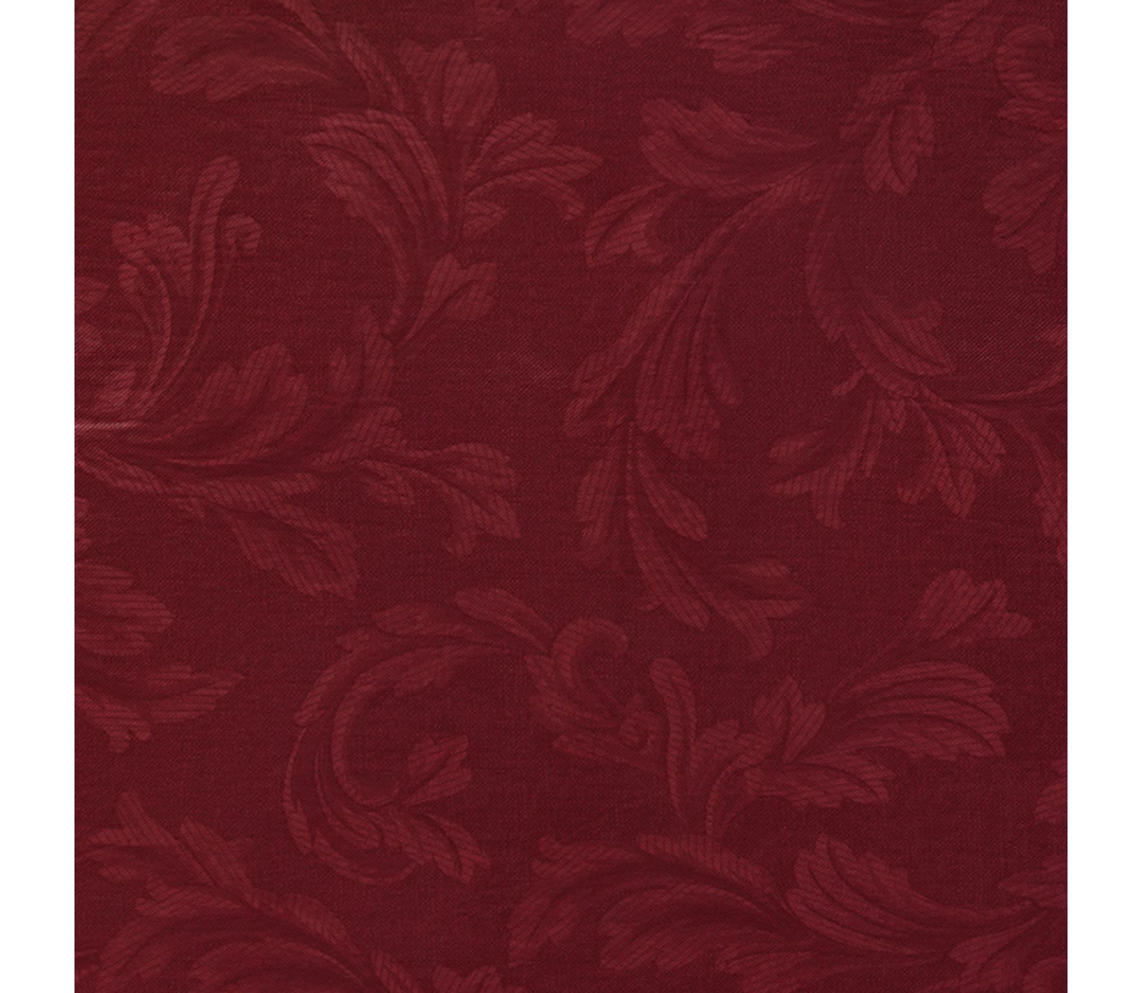 Camile Floral Scroll Damask Pattern Vinyl Indoor/Outdoor Tablecloth