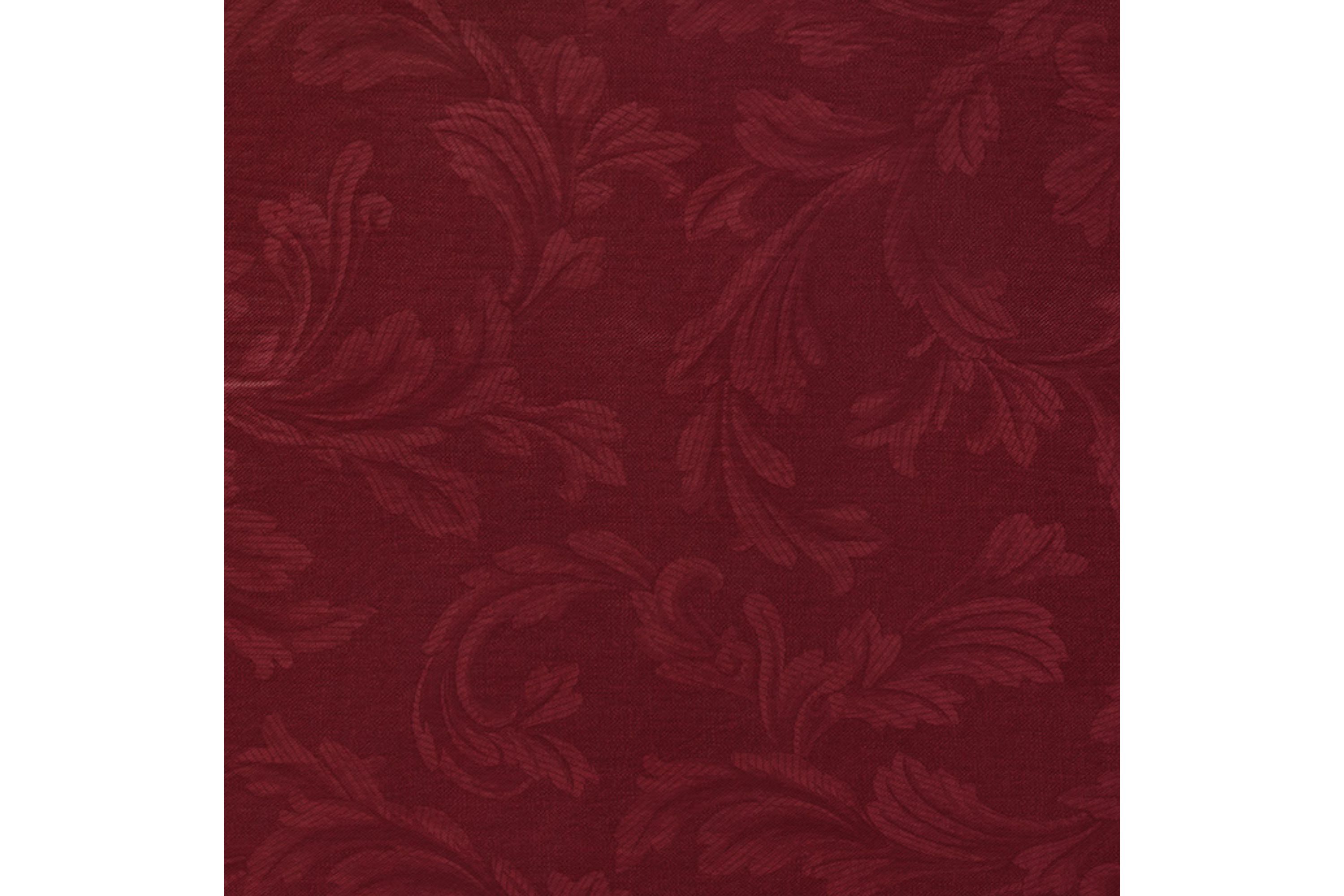 Camile Floral Scroll Damask Pattern Vinyl Indoor/Outdoor Tablecloth