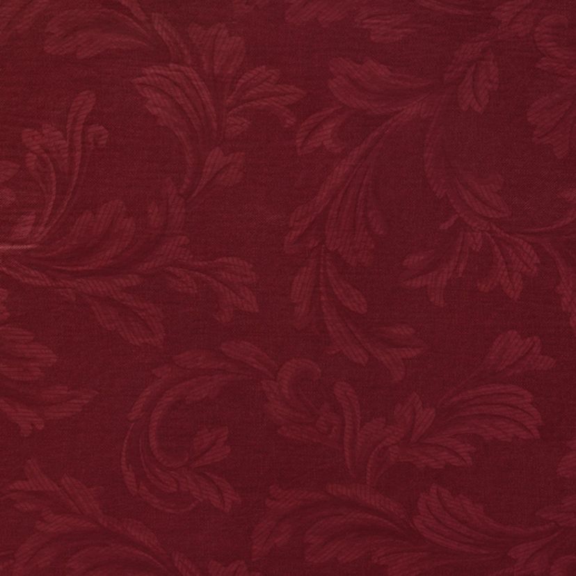 Camile Floral Scroll Damask Pattern Vinyl Indoor/Outdoor Tablecloth