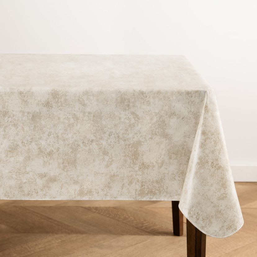 Mesa Marble Printed Vinyl Indoor/Outdoor Tablecloth - Rectangle/Square