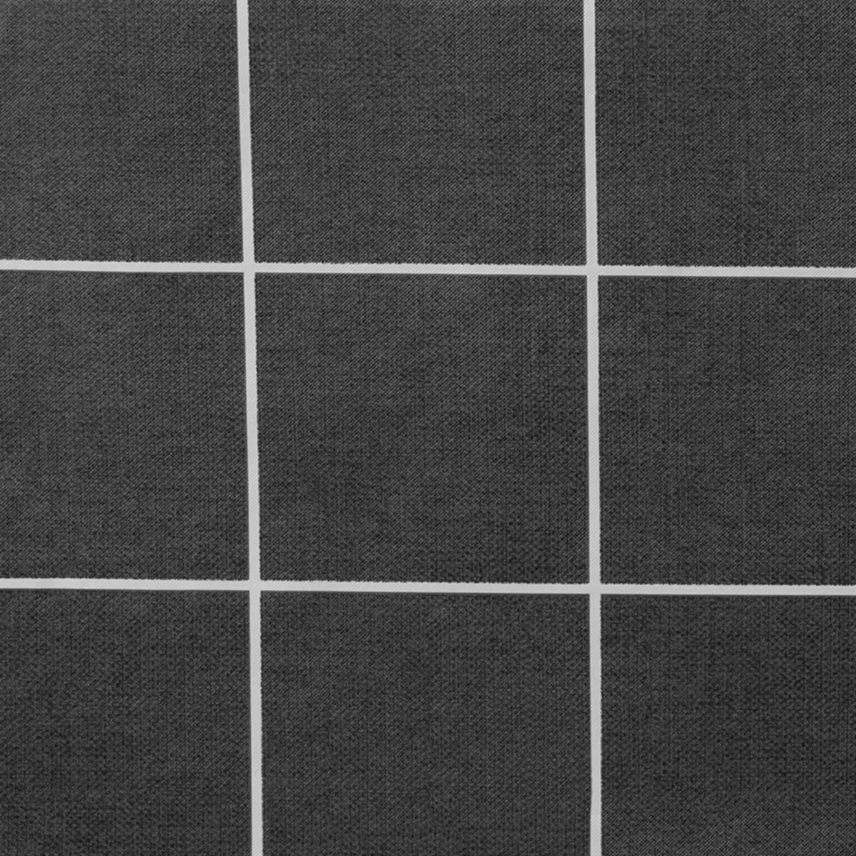 Windowpane Plaid Grid Printed Vinyl Indoor/Outdoor Tablecloth - Round/Oval