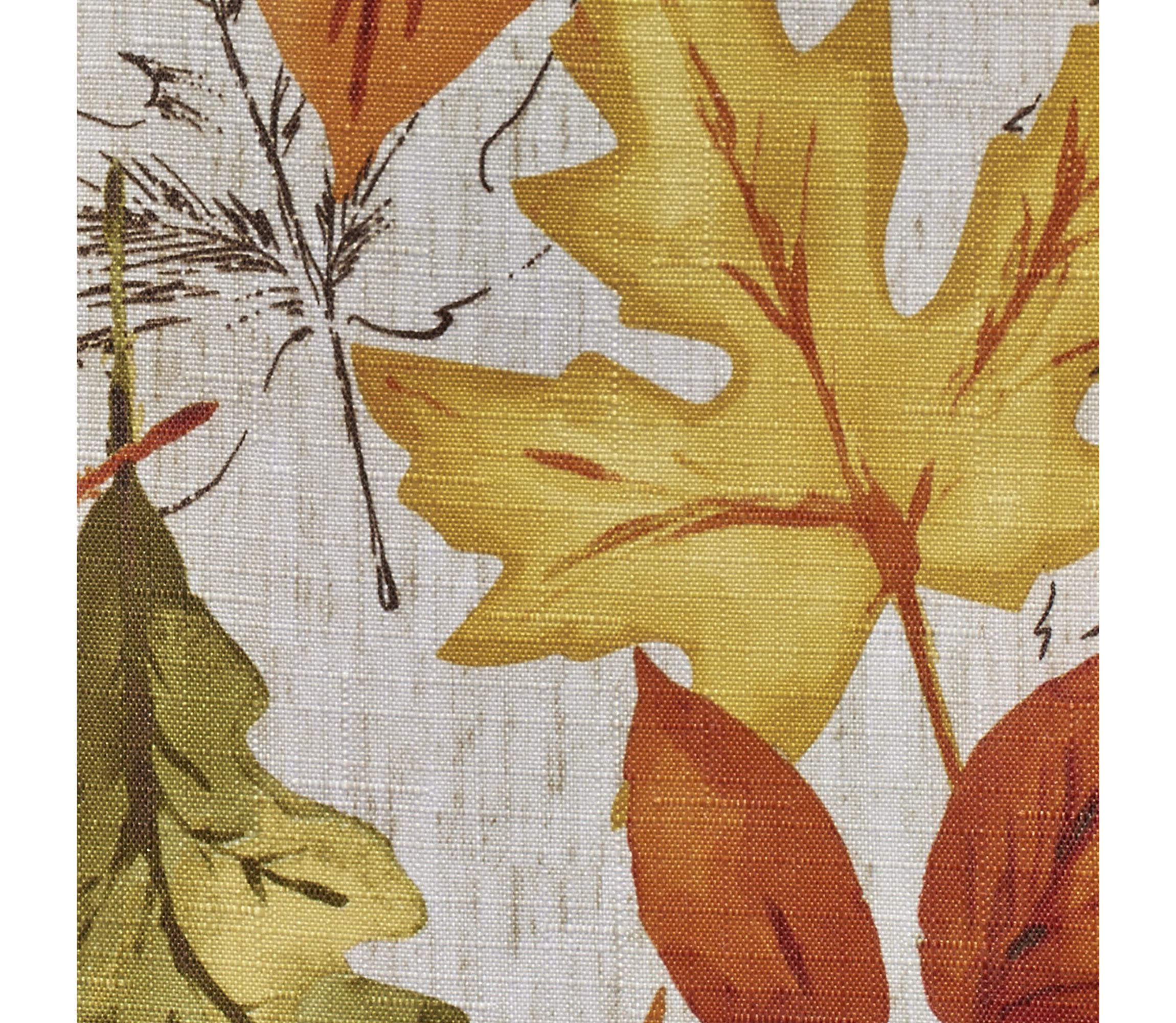 Autumn Leaves Fall Printed Tablecloth - Rectangle/Square