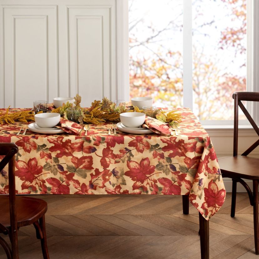 Harvest Festival Fall Printed Tablecloth - Rectangle/Square