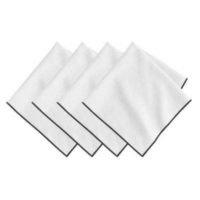 Villeroy & Boch Villeroy and Boch Manufacture Rock Merrow Stitch Cotton Napkin, Set of 4