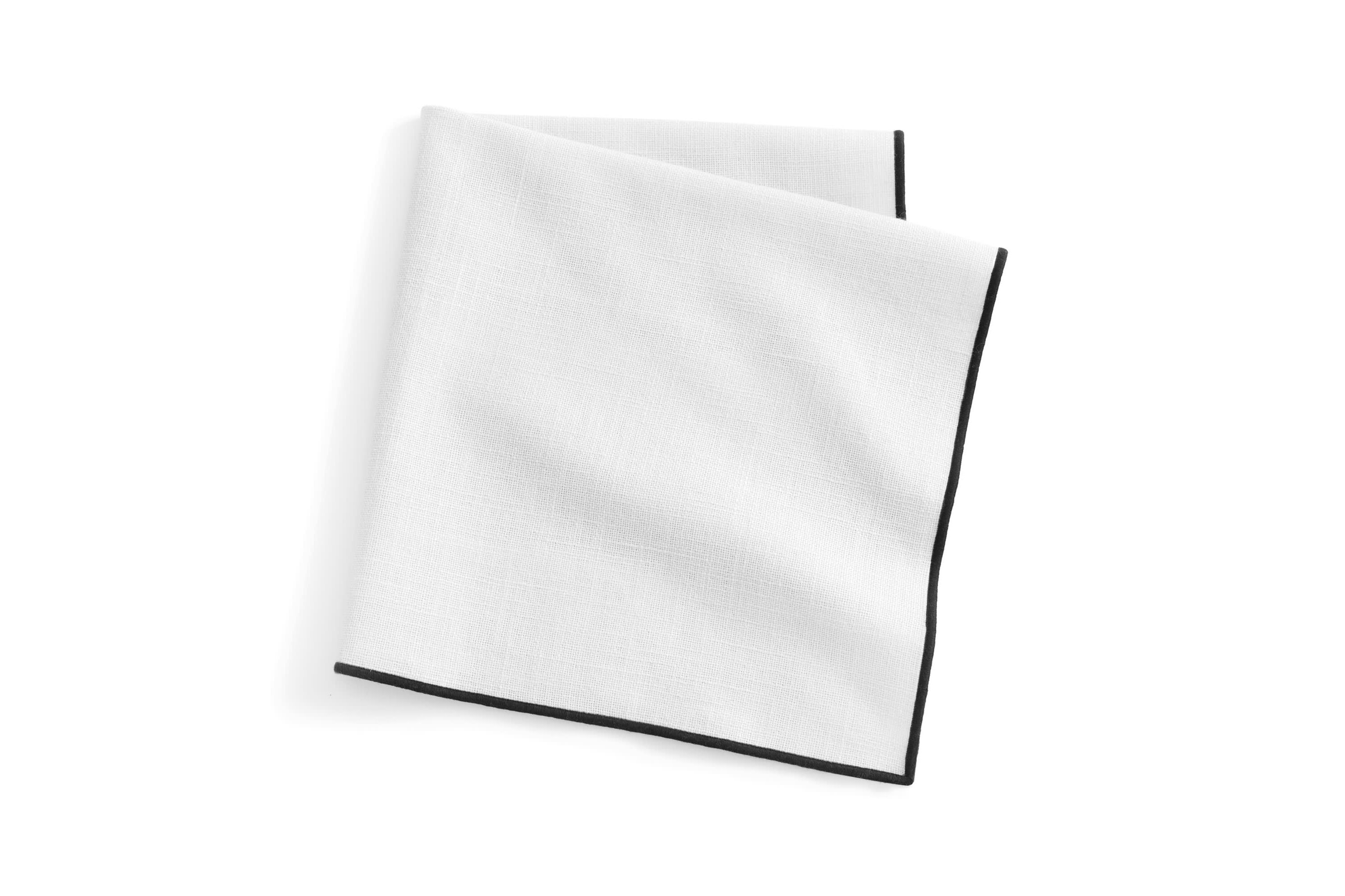 Villeroy and Boch Manufacture Rock Merrow Stitch Cotton Napkin, Set of 4