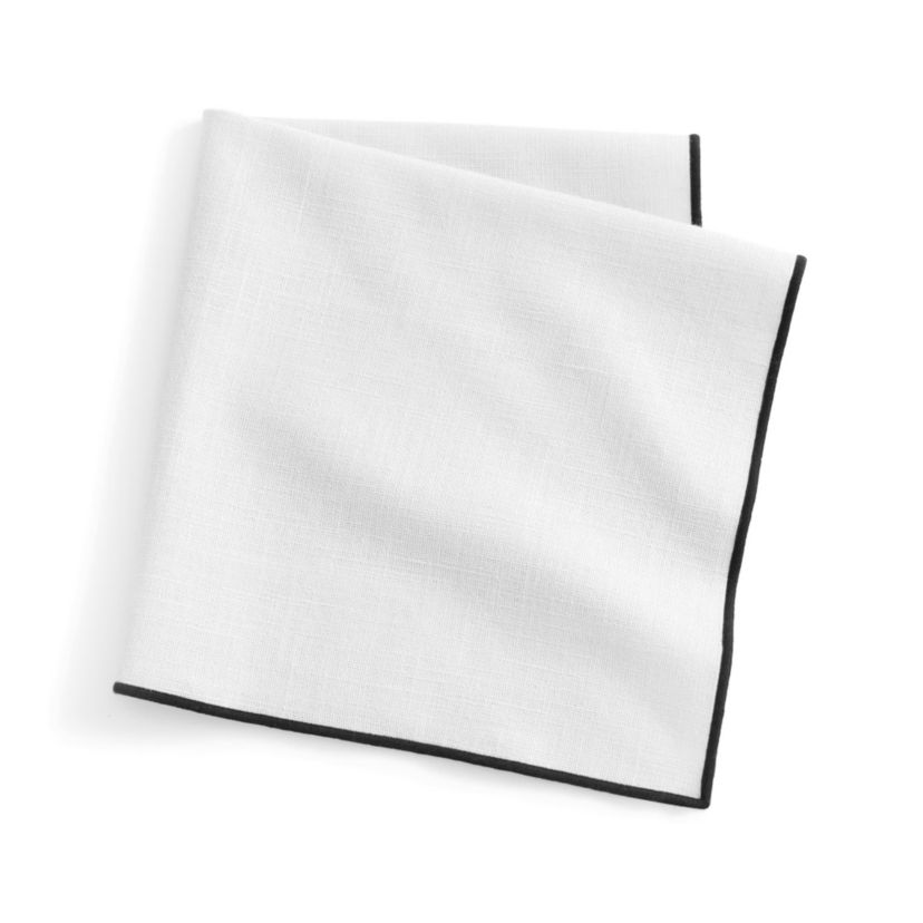 Villeroy and Boch Manufacture Rock Merrow Stitch Cotton Napkin, Set of 4