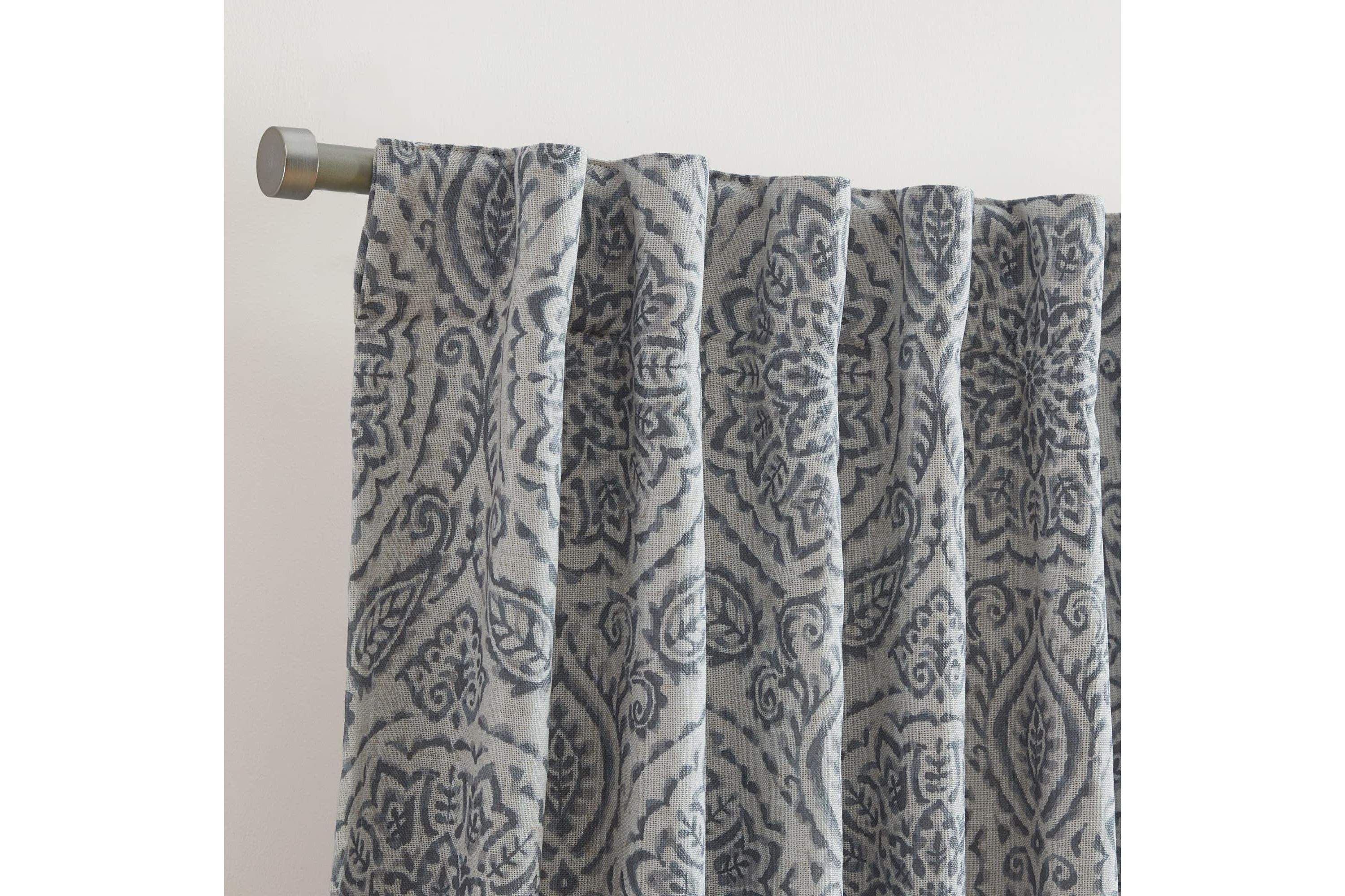Giovanni Medallion Blackout Window Curtain Panel