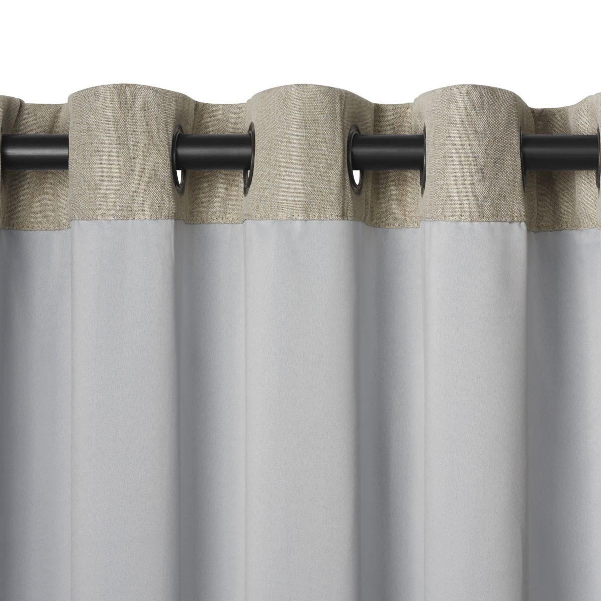 Braiden Color Block Blackout Window Curtain