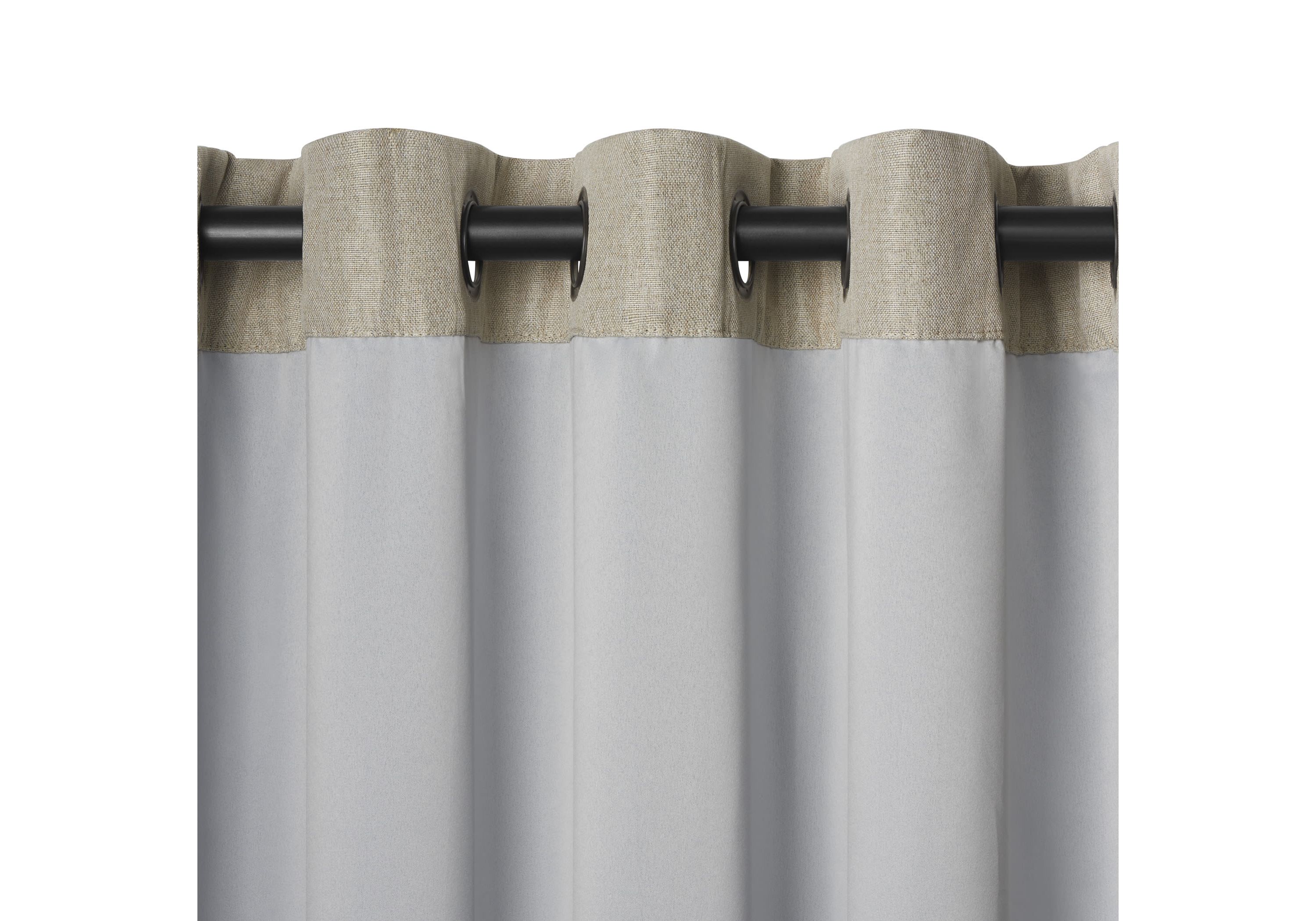 Braiden Color Block Blackout Window Curtain