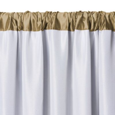 Versailles Faux Silk Blackout Window Curtain