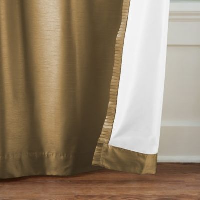 Versailles Faux Silk Blackout Window Curtain