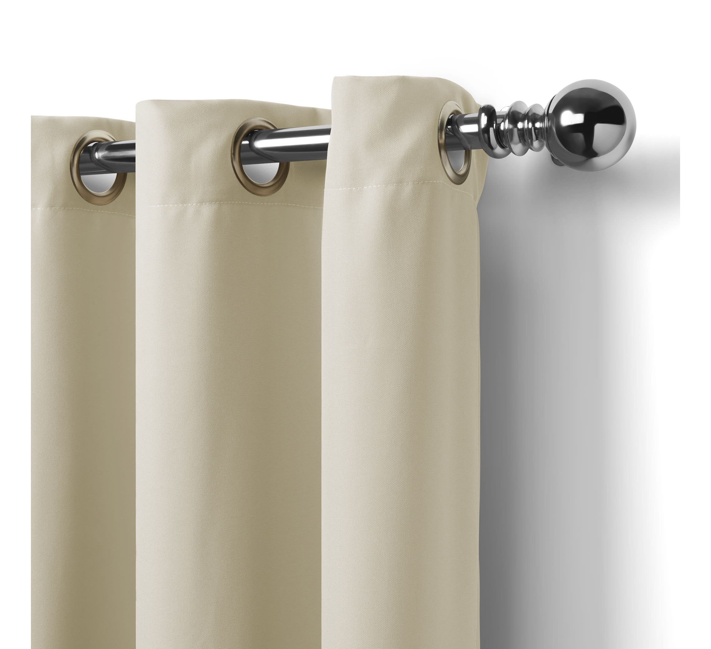 Connor Solid Indoor/Outdoor Window Curtain