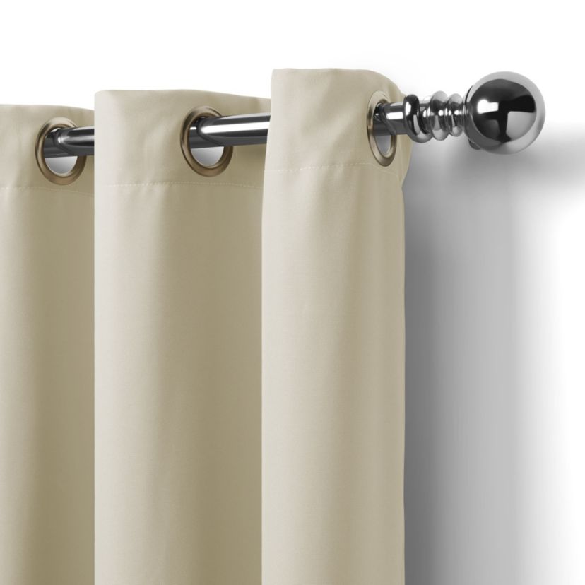 Connor Solid Indoor/Outdoor Window Curtain