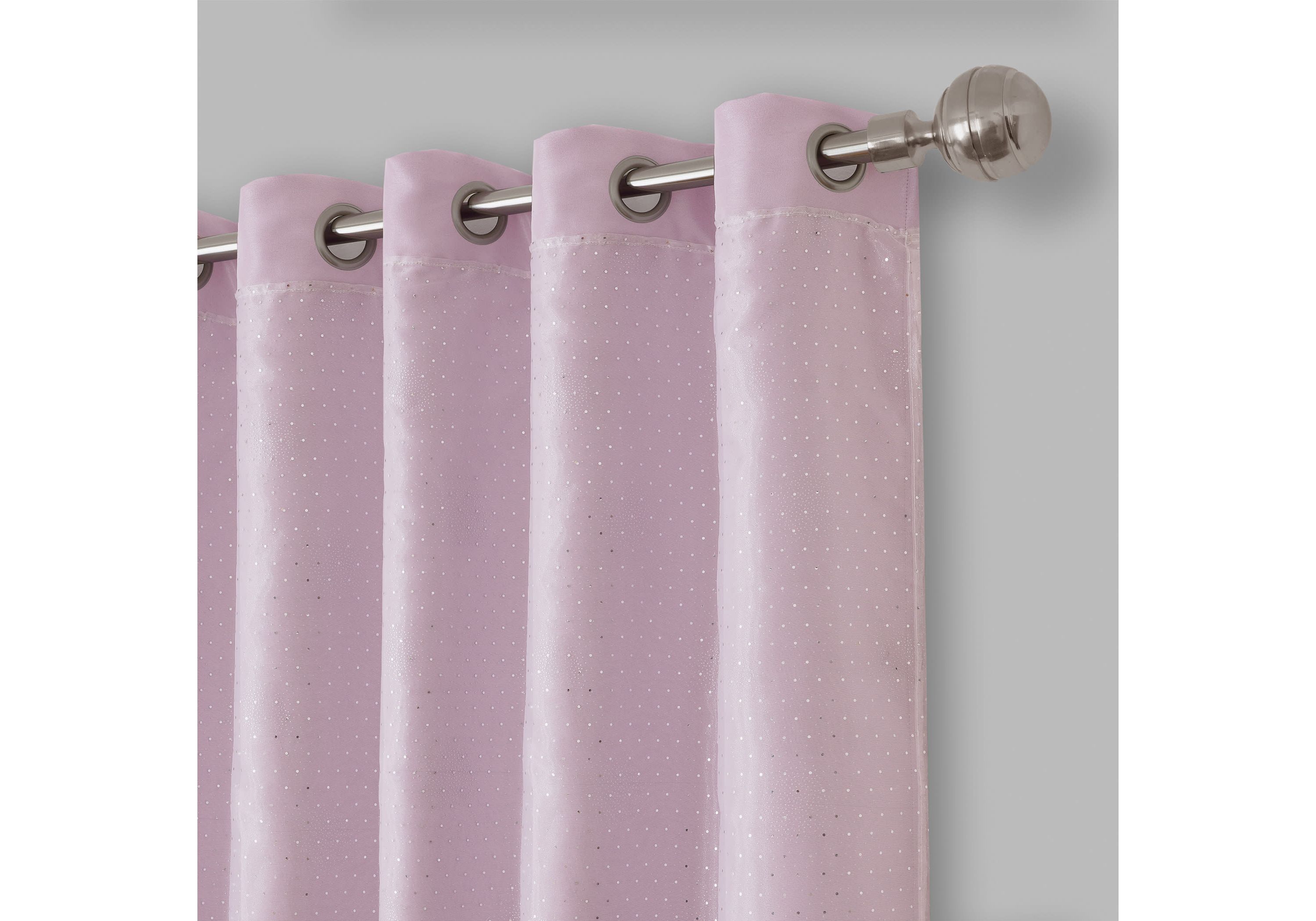 Aurora Kids Room Darkening Layered Sheer Curtain