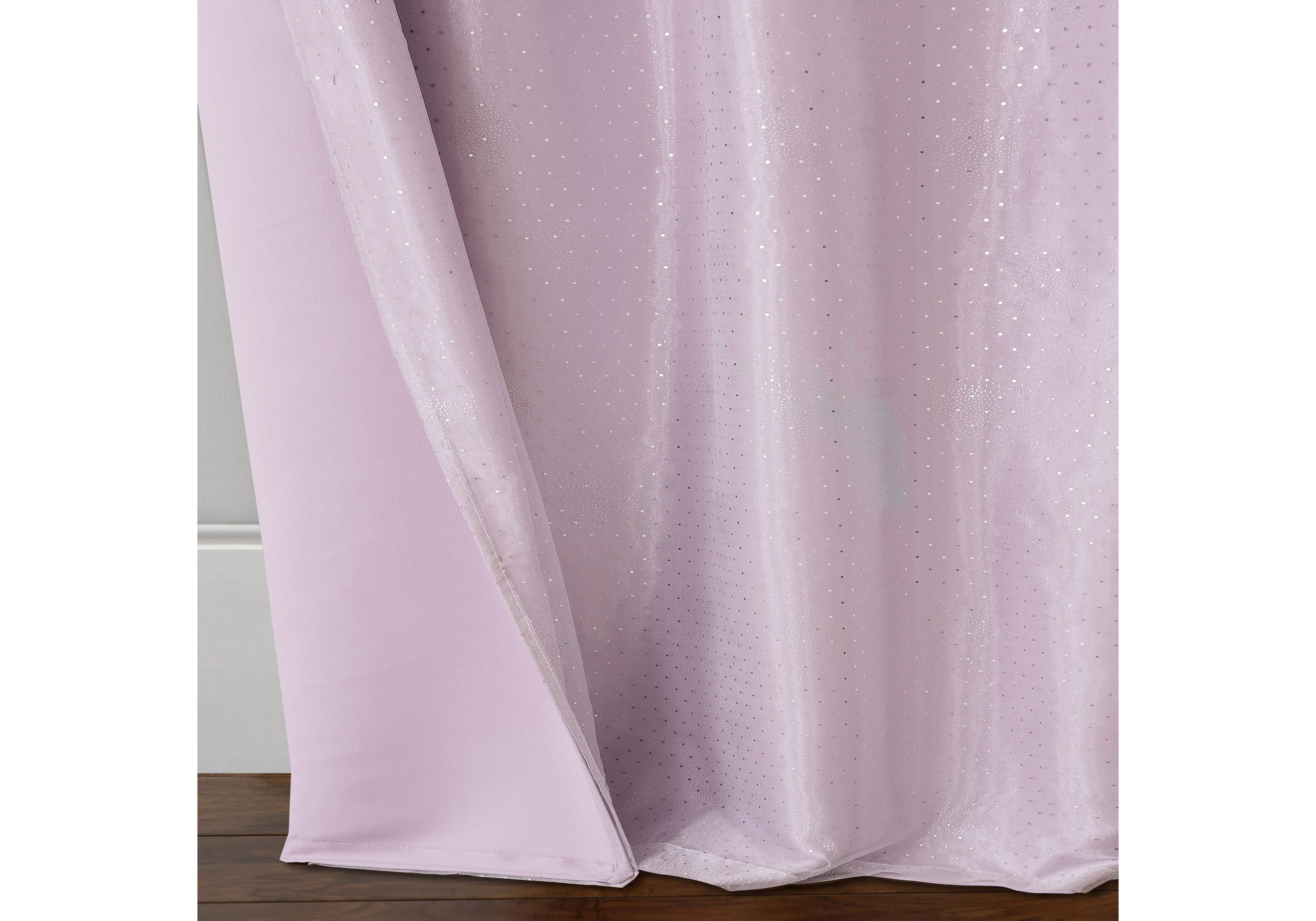 Aurora Kids Room Darkening Layered Sheer Curtain