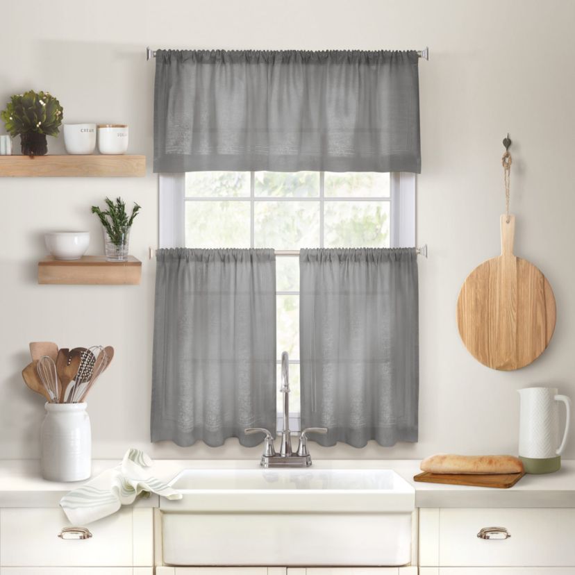 Cameron Kitchen Window Tier Set