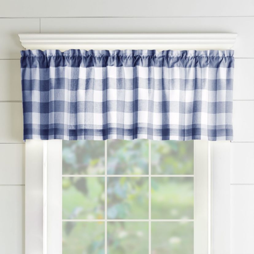 Farmhouse Living Buffalo Check Window Valance - 60x15