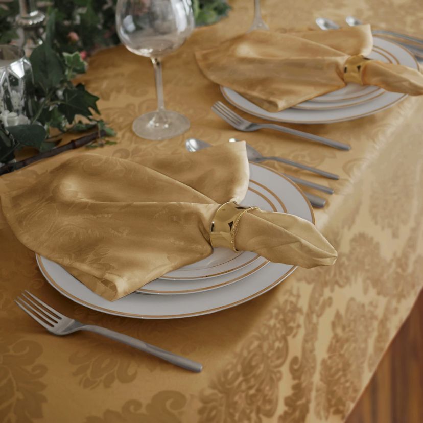 Barcelona Jacquard Damask Napkin, Set of 4