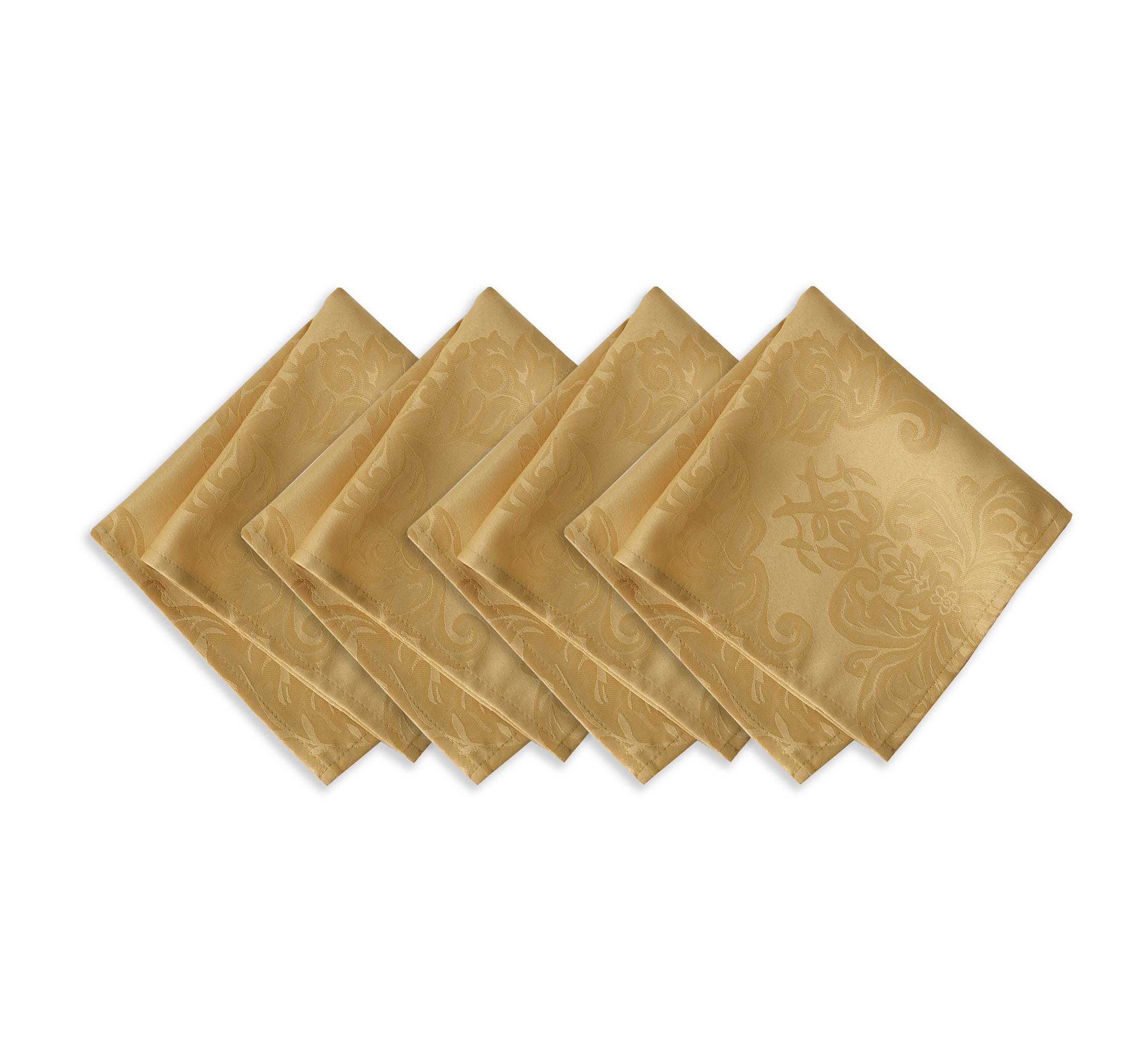 Barcelona Jacquard Damask Napkin, Set of 4