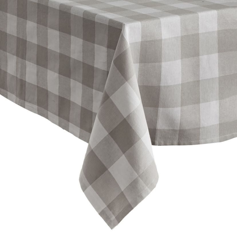 Farmhouse Living Buffalo Check Tablecloth Collection - Rectangle/Square