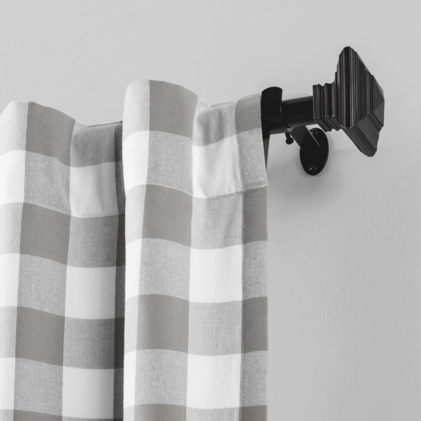 Farmhouse Buffalo Check Window Curtain