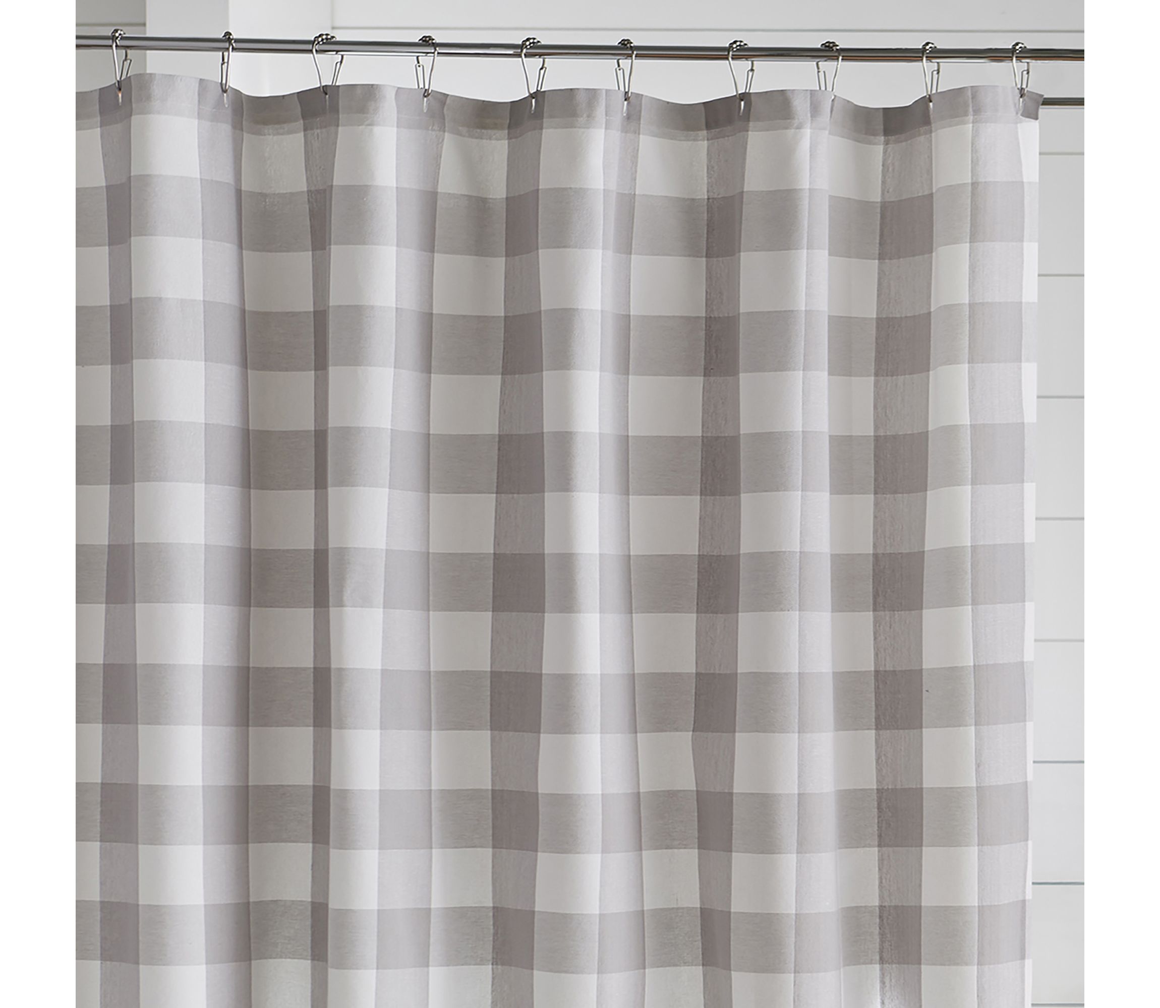 Farmhouse Living Buffalo Check Shower Curtain - 72" x 72"