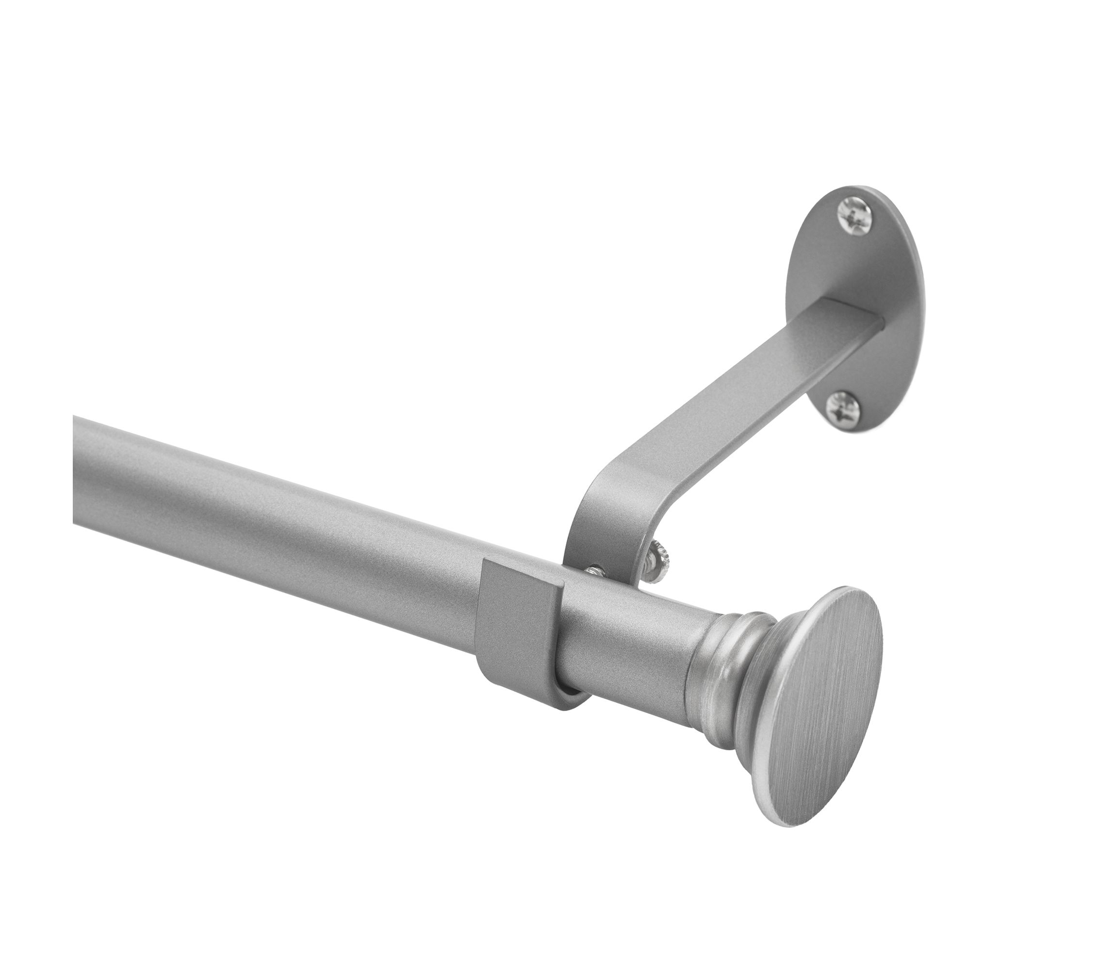 Shaker Window Drapery Single Curtain Rod