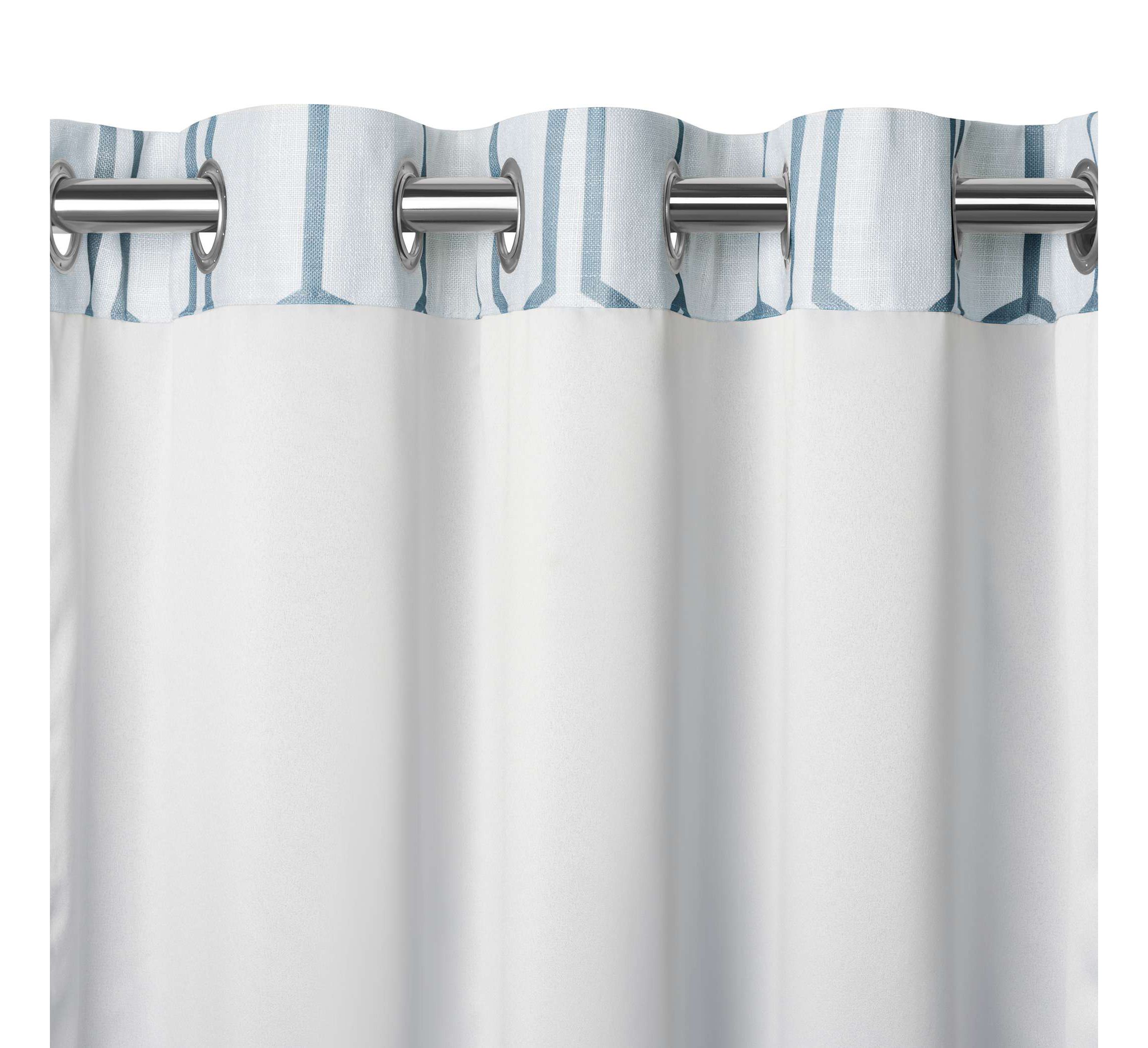 Kaiden Geometric Room Darkening Window Curtain