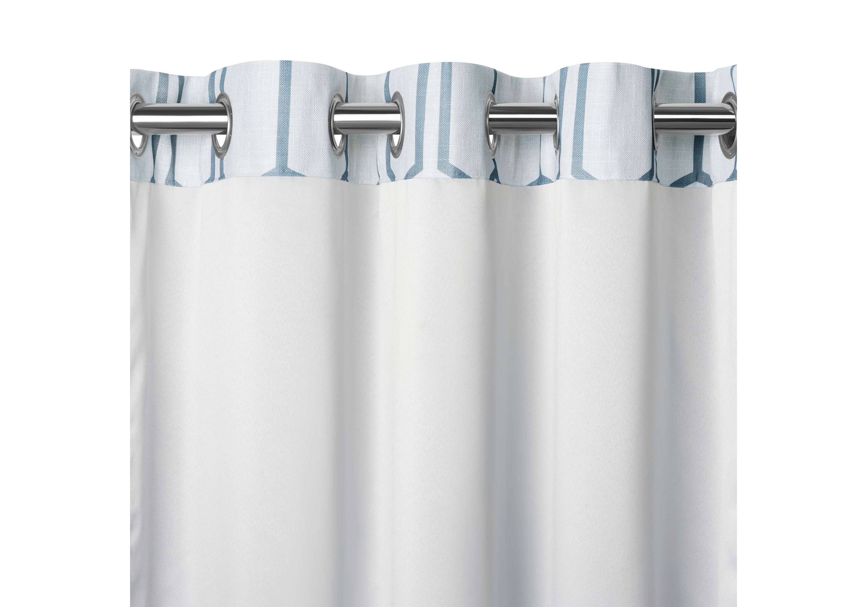 Kaiden Geometric Room Darkening Window Curtain