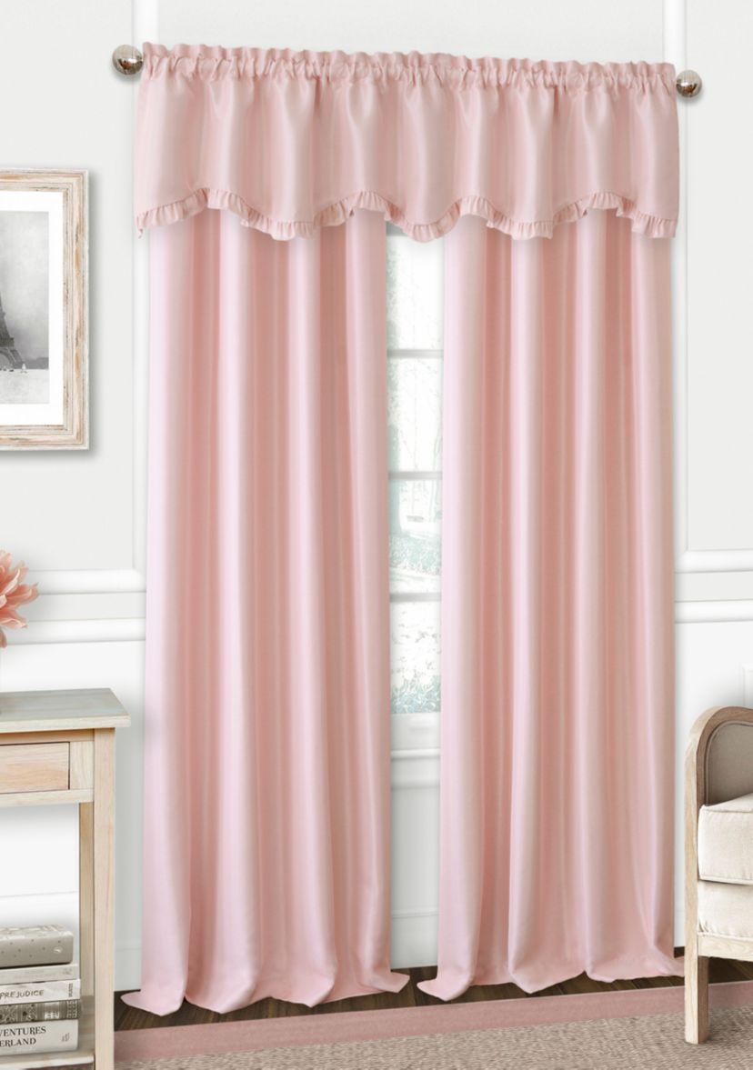 Adaline Nursery and Kids Ruffled Window Valance - 52x15