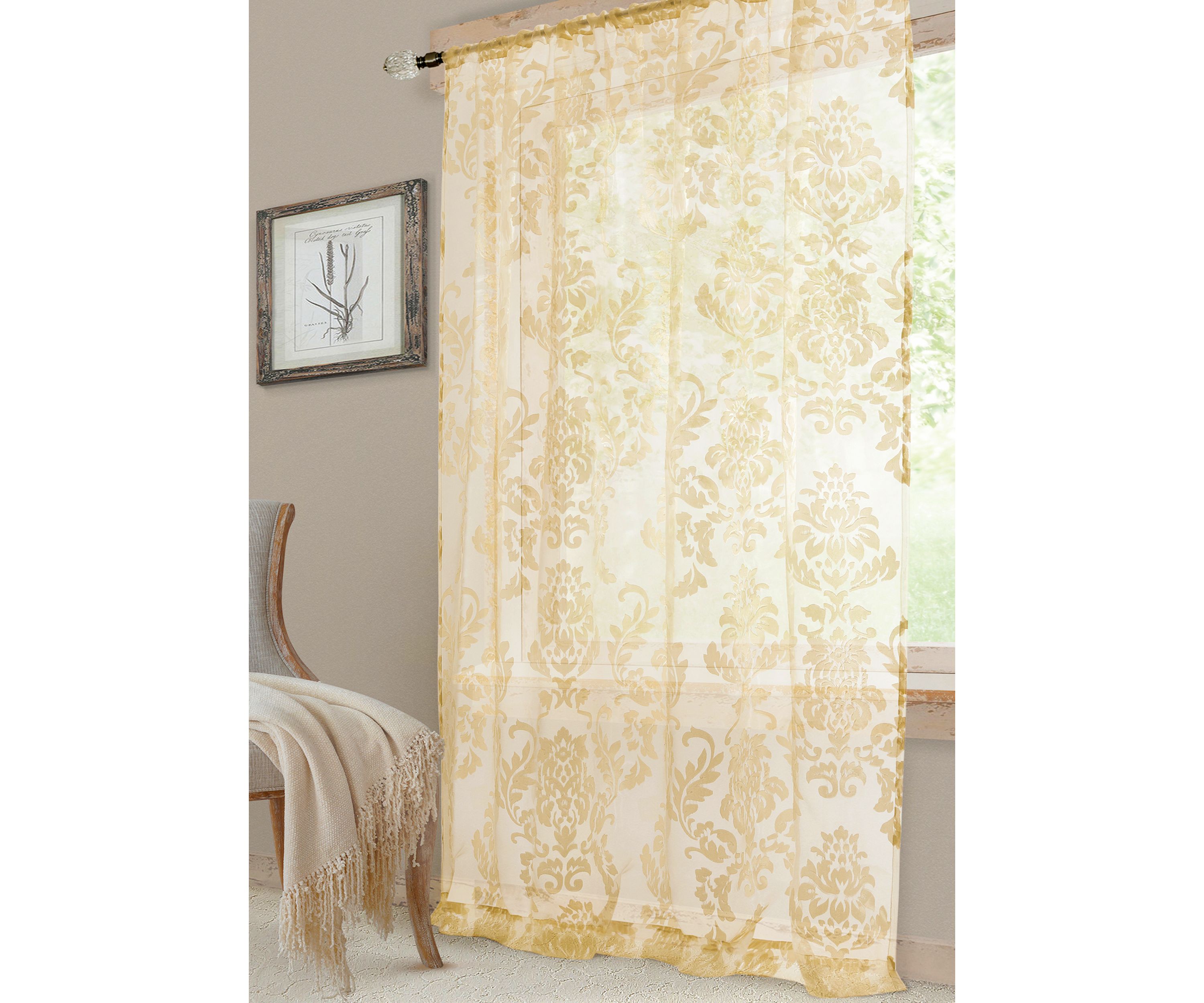 Valentina Sheer Single Window Panel