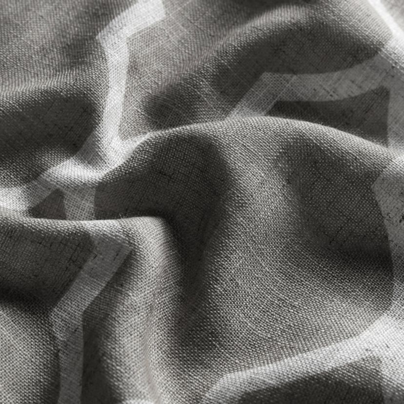 Medalia Room Darkening Geometric Window Curtain