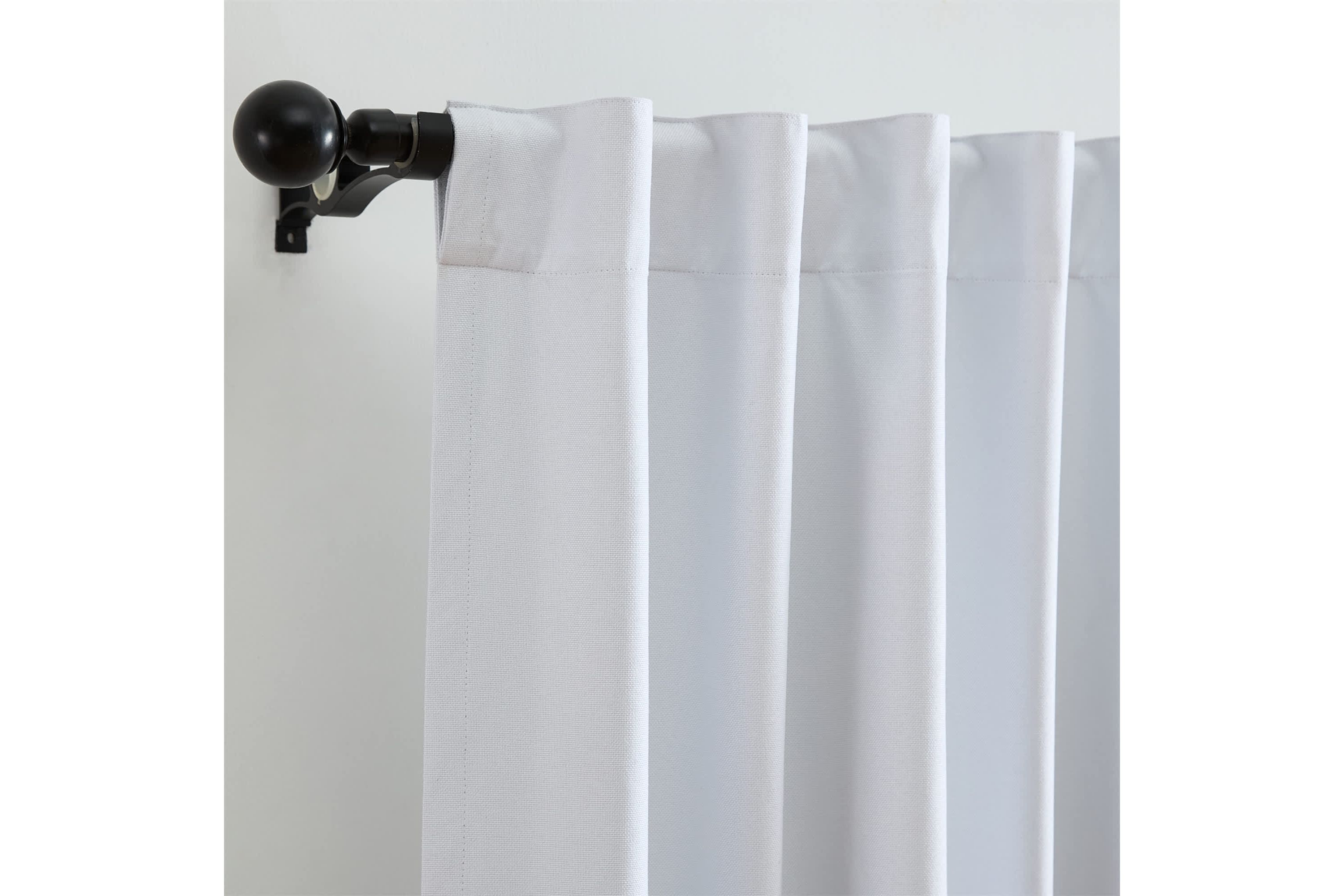 Solace Max-Blackout Solid Texture Window Curtain Panel