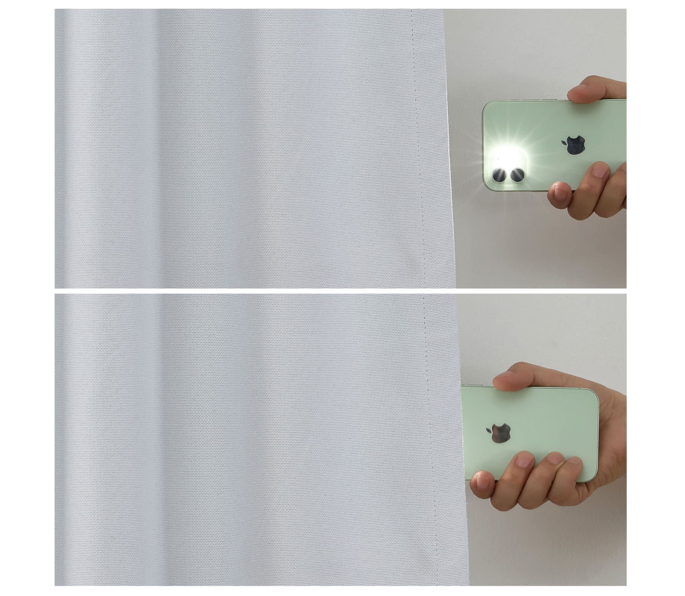 Solace Max-Blackout Solid Texture Window Curtain Panel