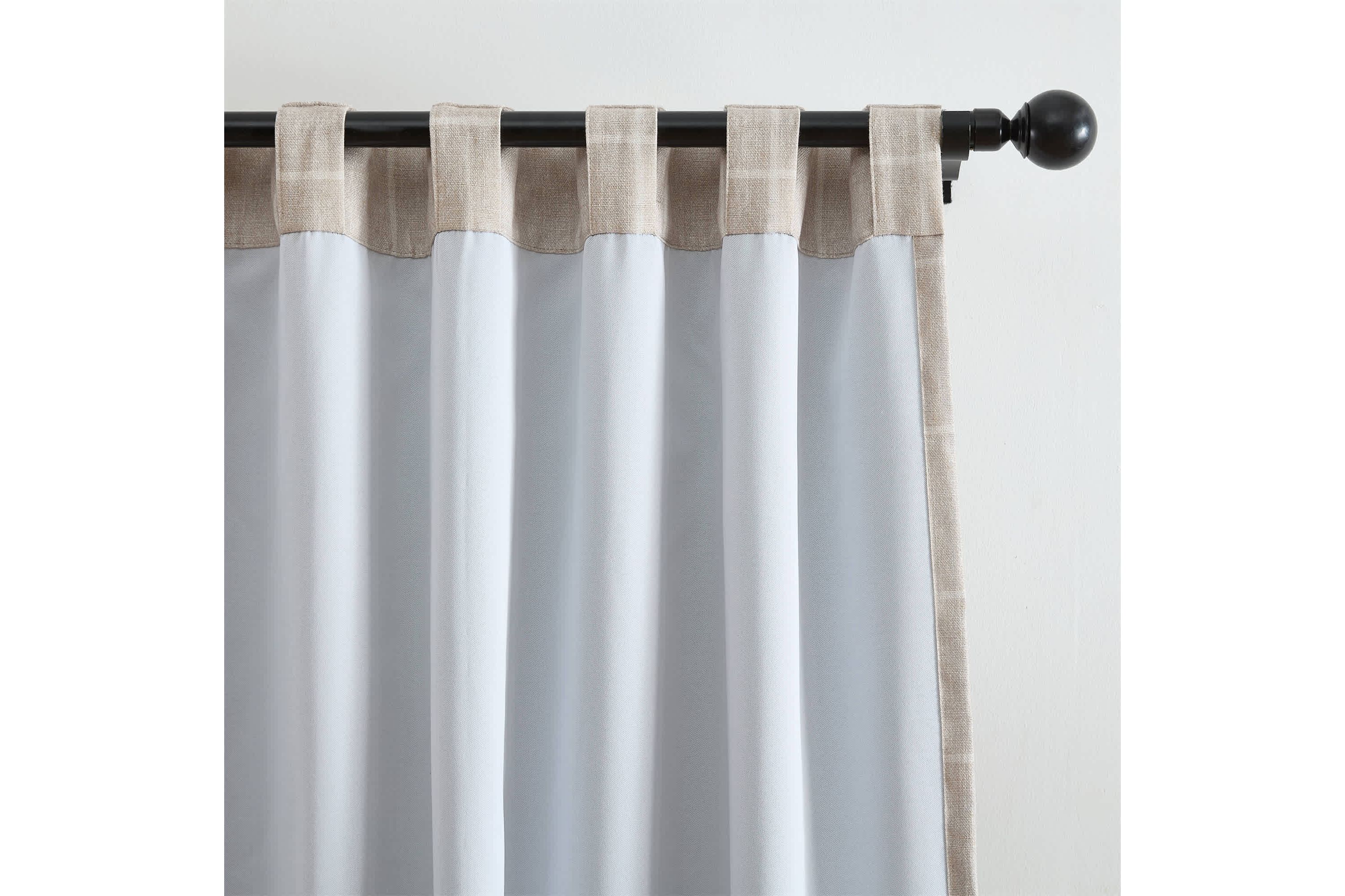 Sawyer Windowpane Plaid Blackout Window Curtain