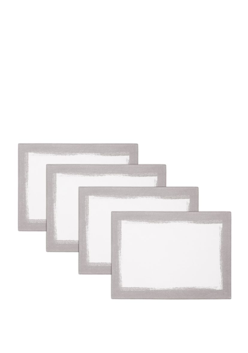 Metallic Brushstroke Placemats