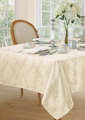 Elrene Barcelona Damask Oblong Fabric Tablecloth | belk