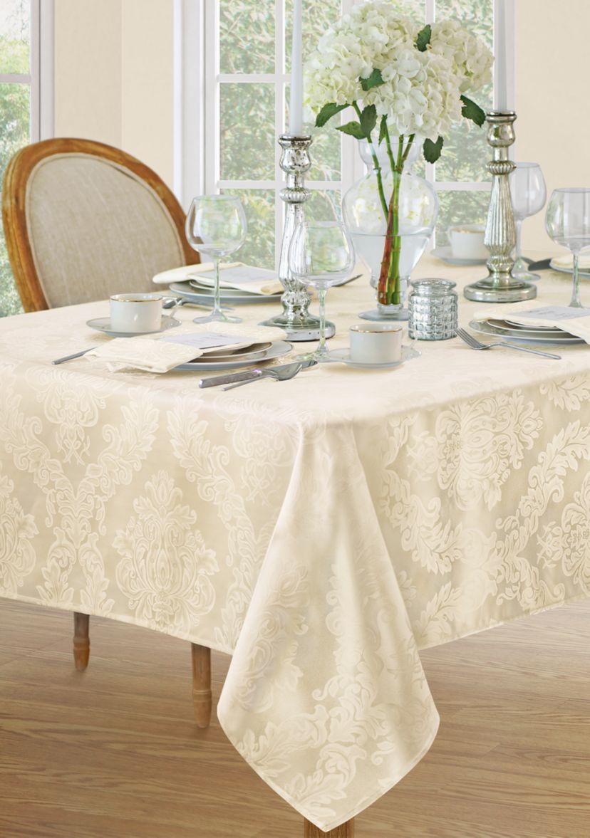 Barcelona Jacquard Damask Tablecloth - Rectangle/Square