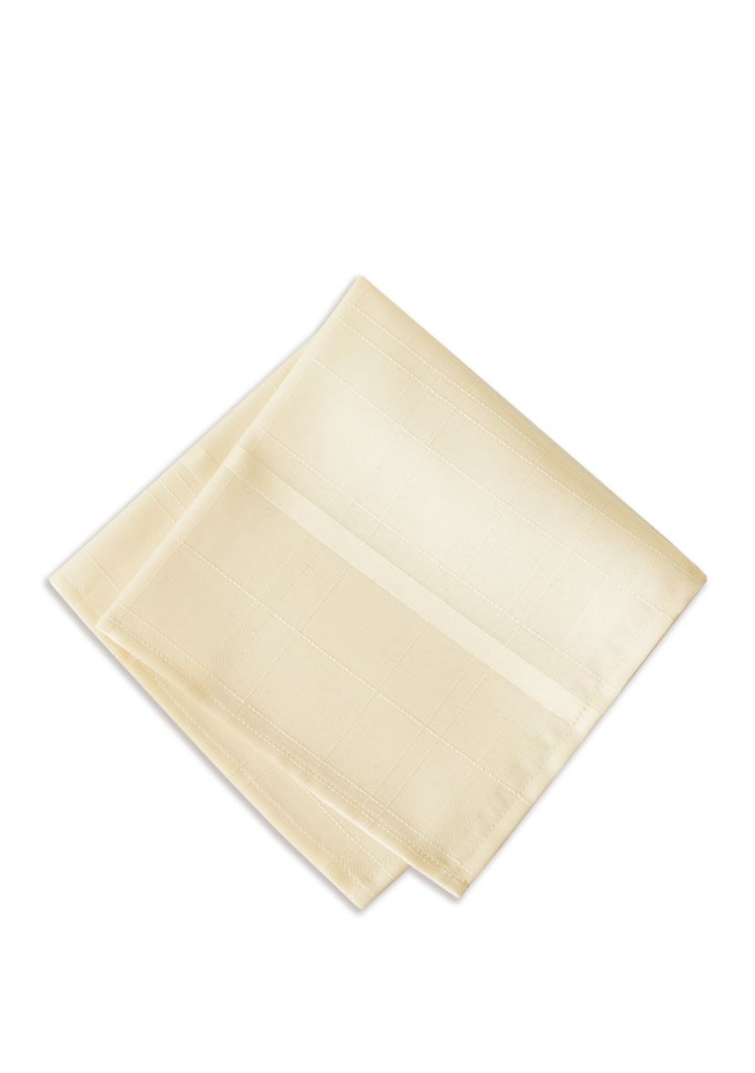 Elegance Plaid Damask Napkin, Set of 4