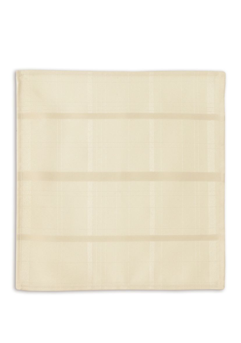 Elegance Plaid Damask Napkin, Set of 4