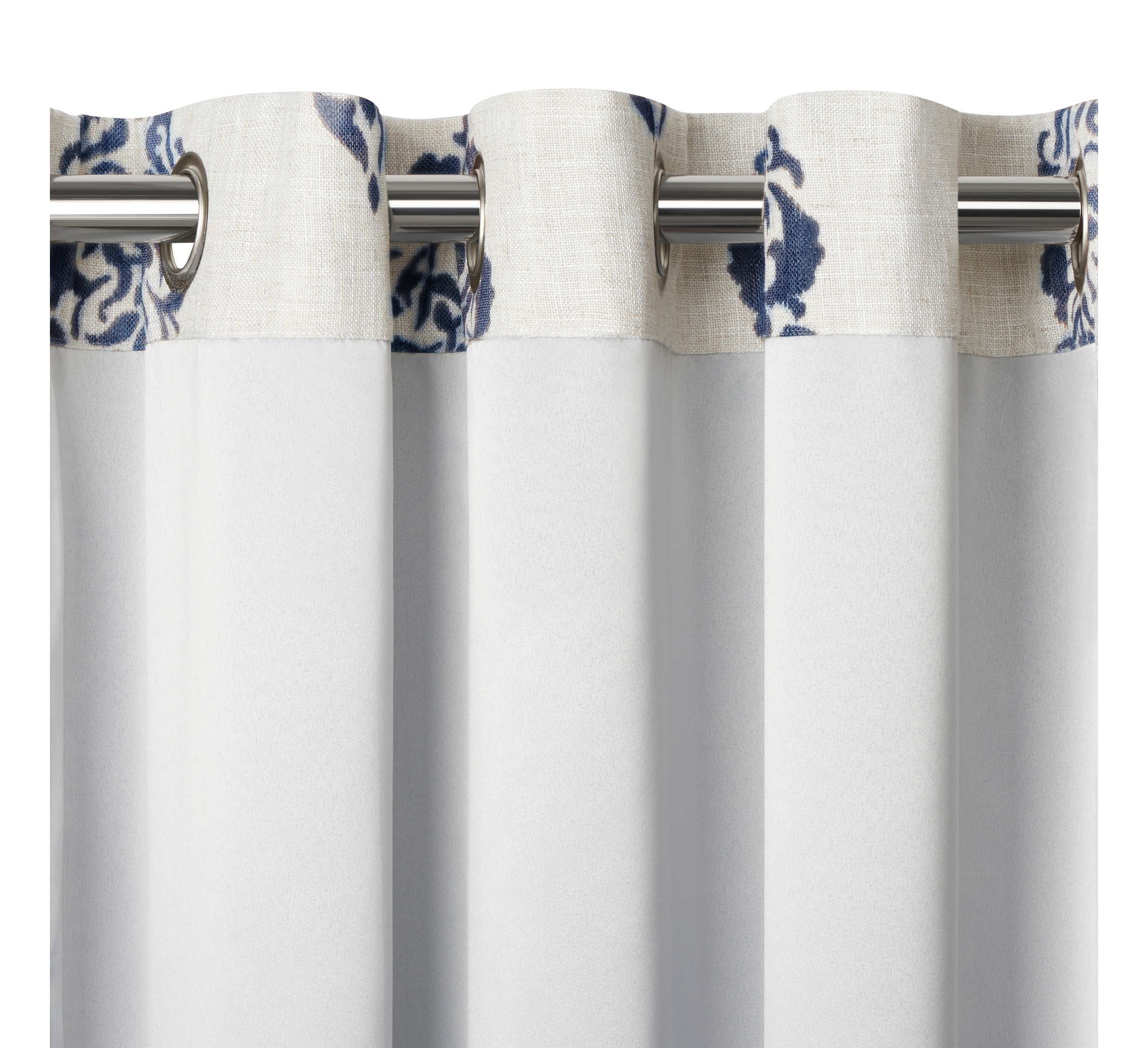 Navara Medallion Room Darkening Window Curtain