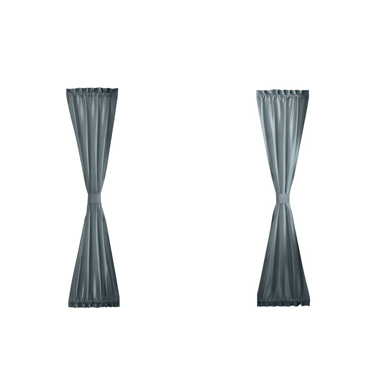 Colette Faux Silk Side Door Window Panel