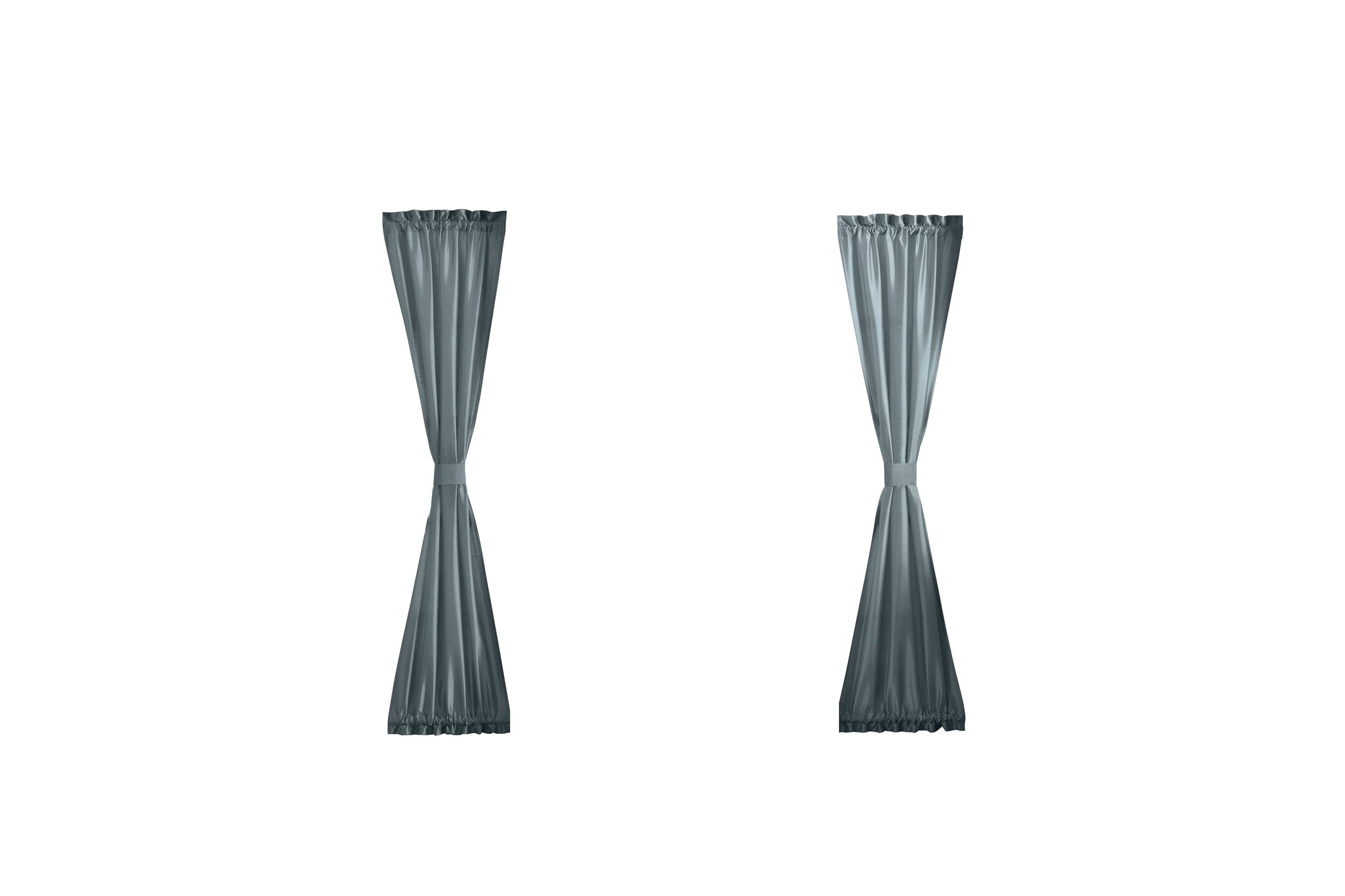 Colette Faux Silk Side Door Window Panel