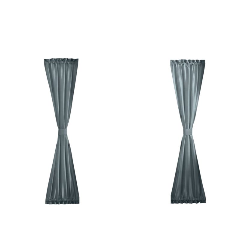 Colette Faux Silk Side Door Window Panel